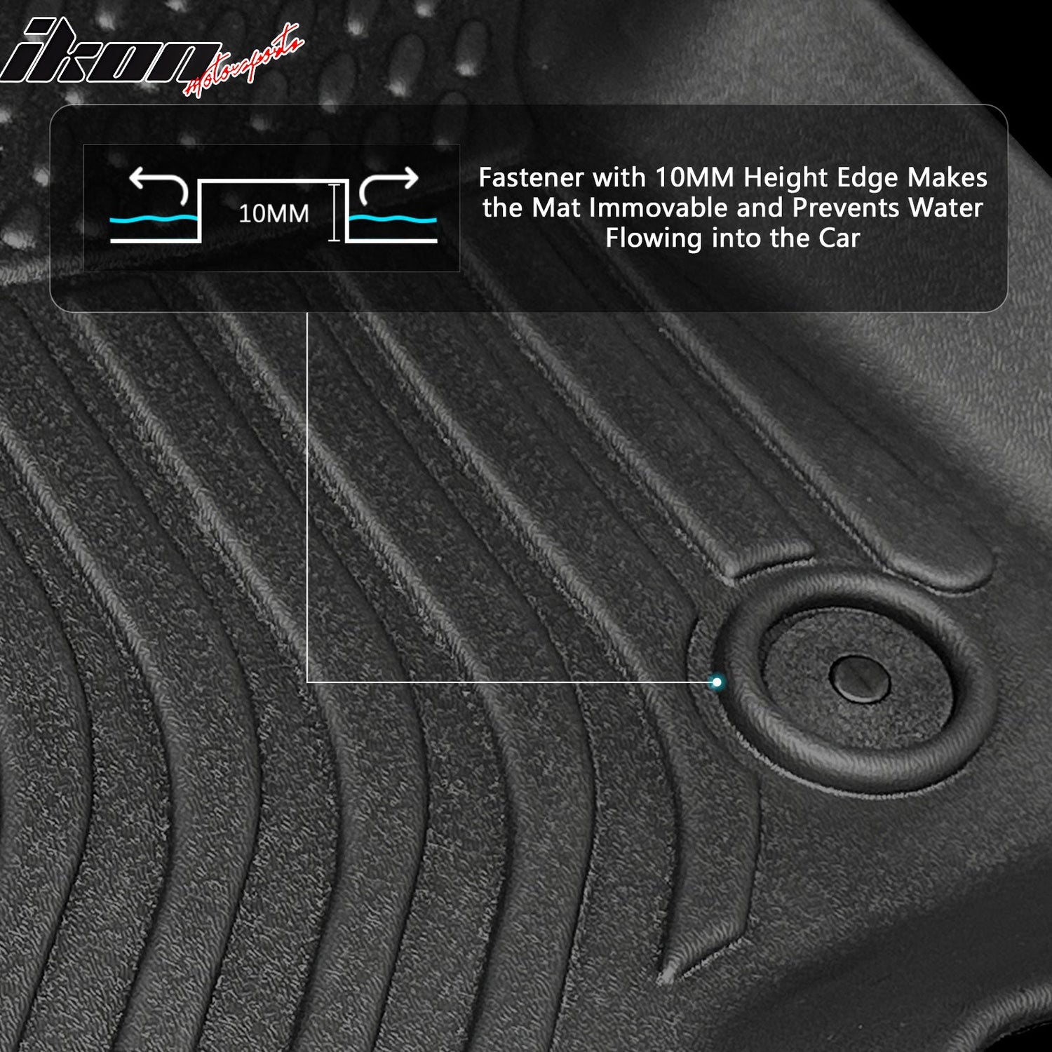 2022-2024 Chevrolet Bolt EUV 3D Floor Mats All Weather TEP Carpets
