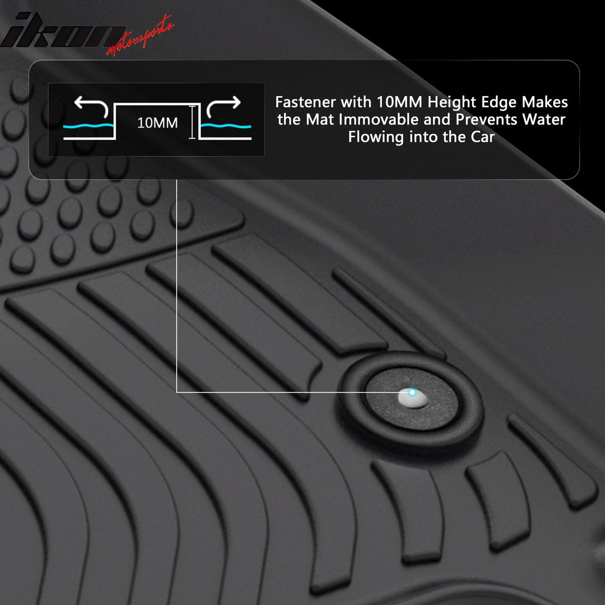 2024-2025 Chevrolet Equinox EV 3D Floor Mats All Weather Carpet TPE