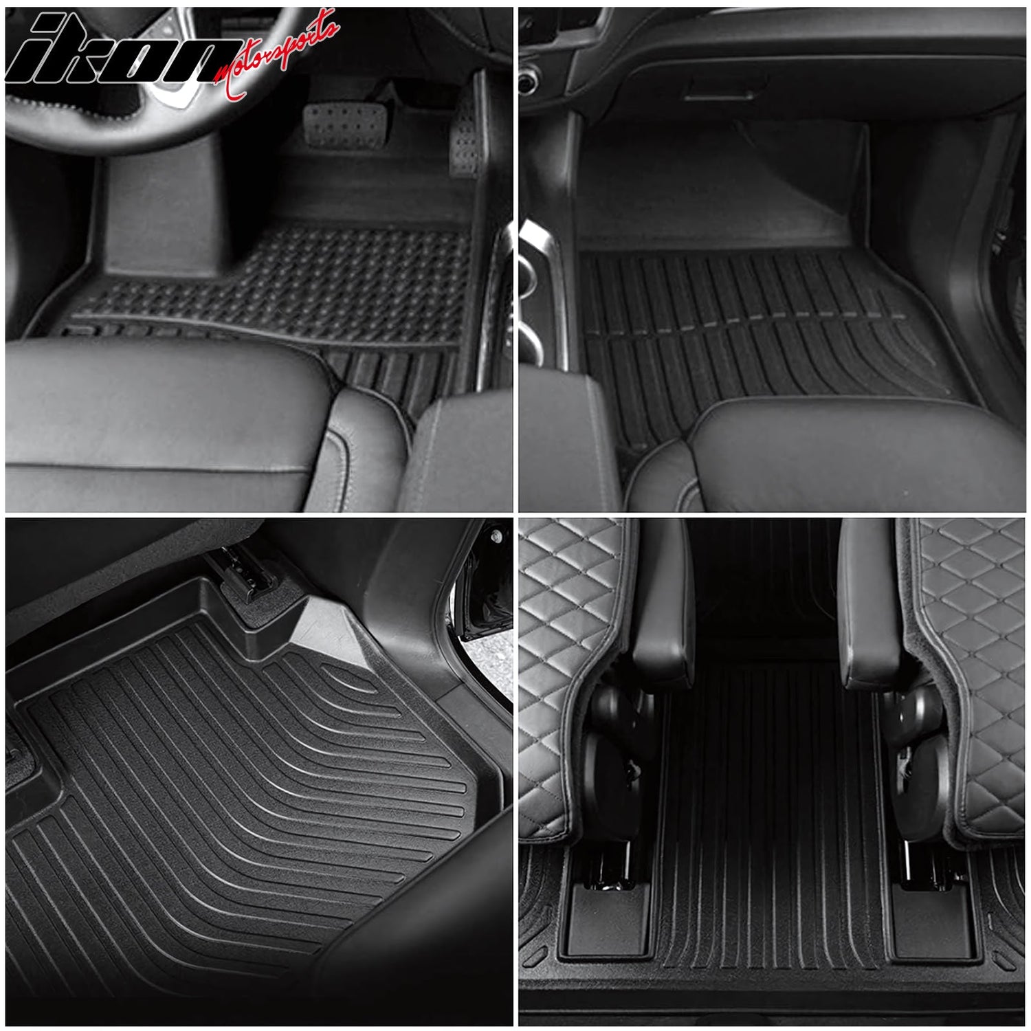 2018-2024 Chevy Traverse 7 Seats 3D Floor Mats All Weather TEP Carpets