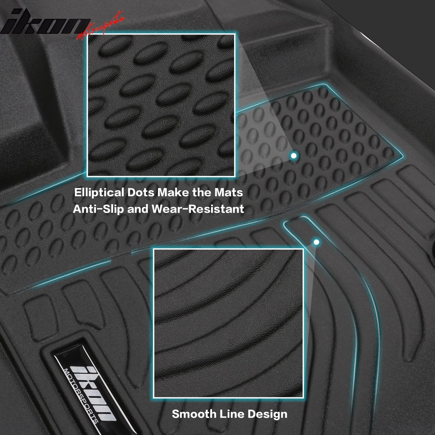2011-2023 Dodge Charger RWD Chrysler 300 RWD 3D Floor Mats Carpets TPE