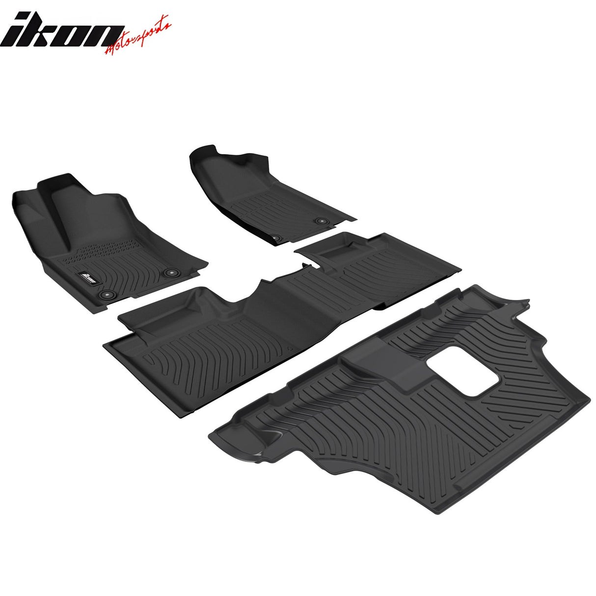 2016-2025 Dodge Durango 7 Passenger 3D Floor Mats Carpet Liners - TPE