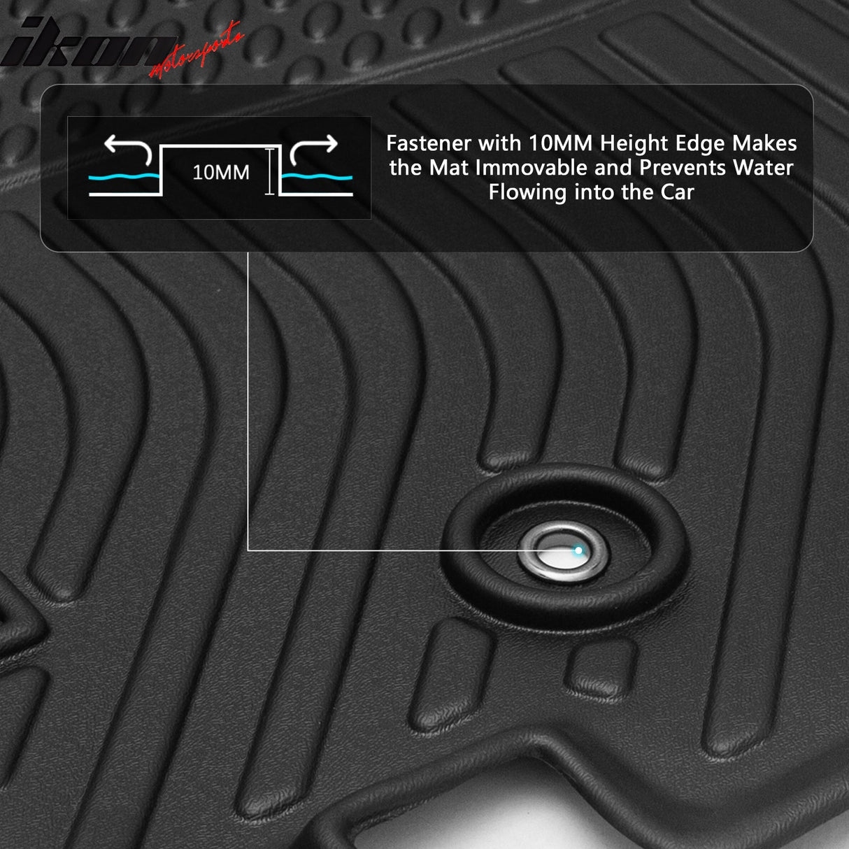 2008-2020 Dodge Grand Caravan 3D Floor Mats All Weather Carpets TPE