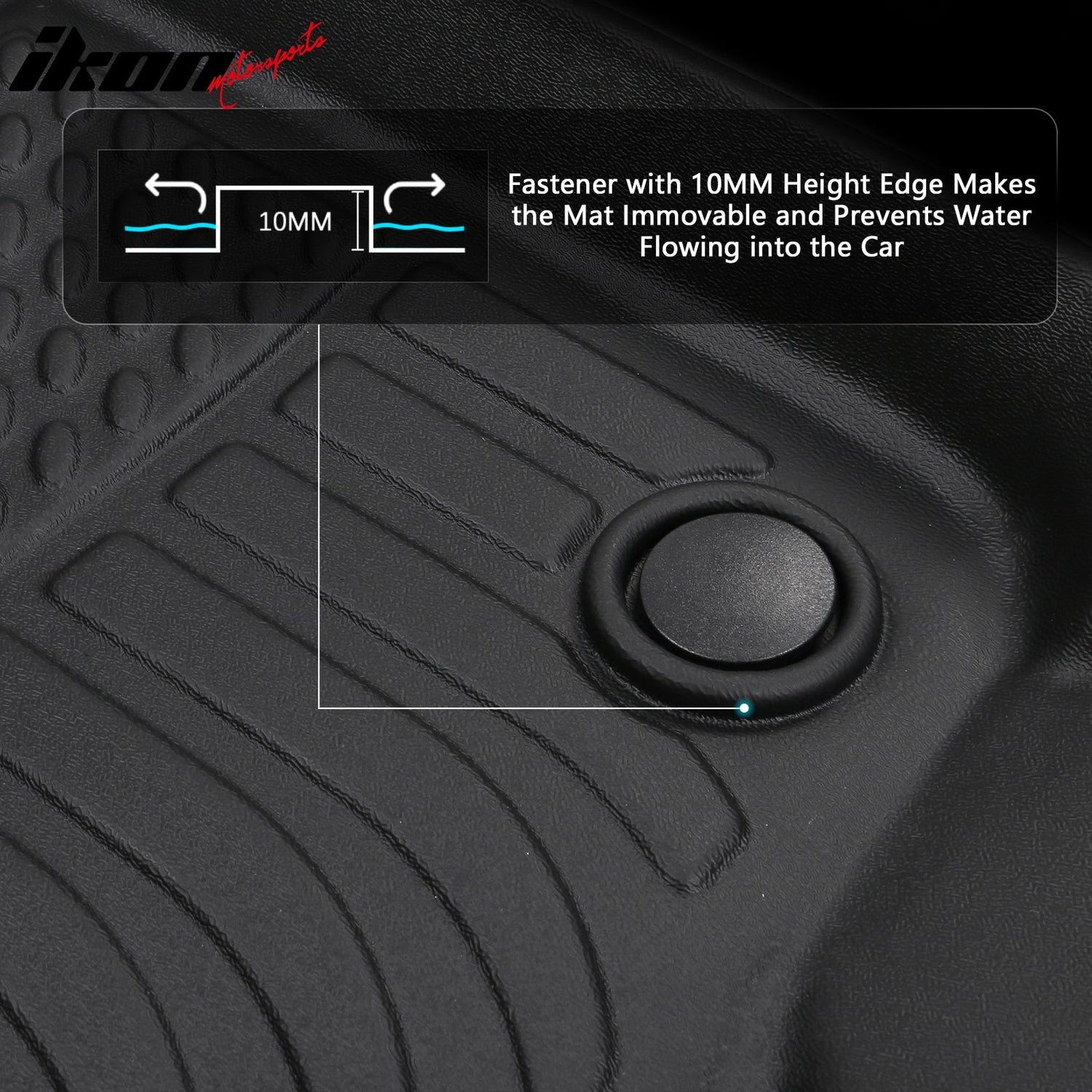 2015-2020 Chevy Tahoe GMC Yukon 7 Seat 3D Floor Mats Carpet Liner TPE