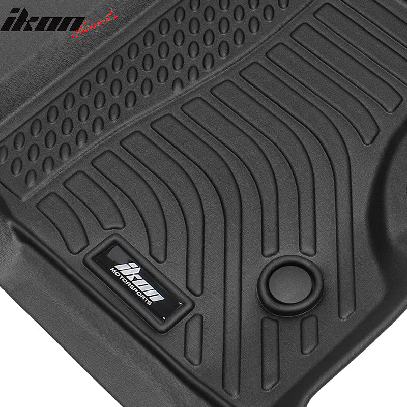 2009-2014 Ford F-150 Super Crew Cab 3D Floor Mats Heavy Duty Liner TPE