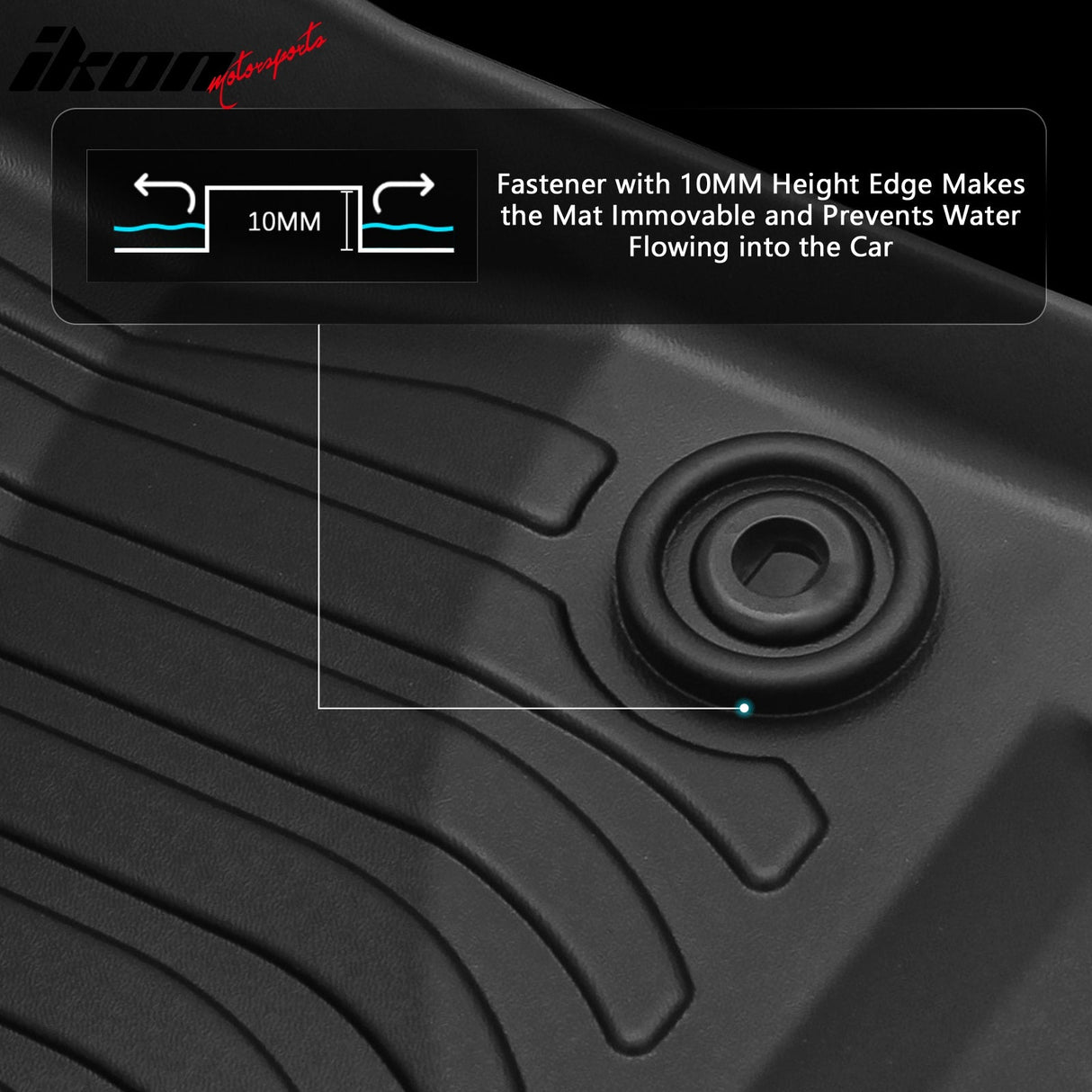 2016-2021 Honda Civic Sedan Hatchback Heavy Duty Floor Mats Liner TPE