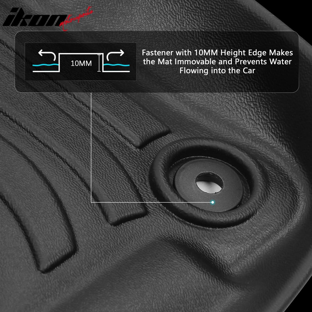2017-2024 Honda Ridgeline Heavy Duty Floor Mats 3D Carpet Liner TPE