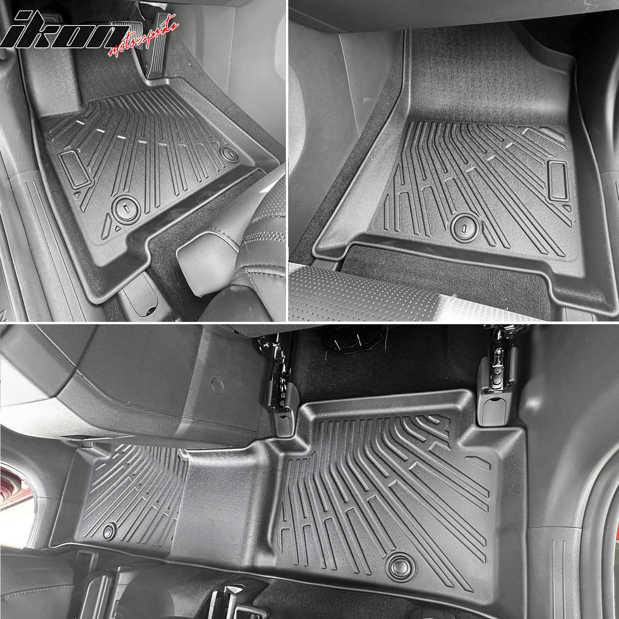 2024-2025 Hyundai Santa Fe 3D Molded Floor Mats All Weather Carpets TP