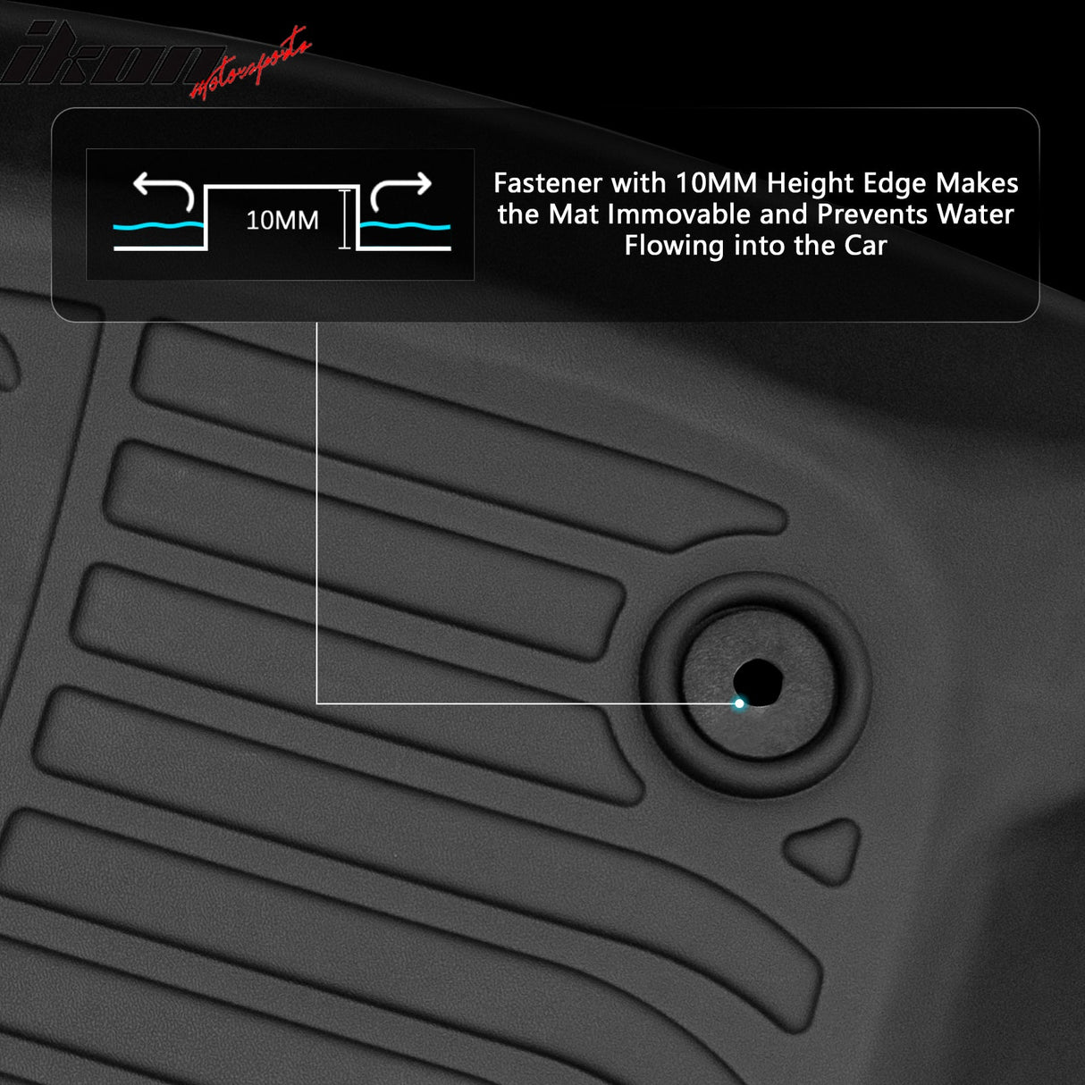 2016-2021 Jeep Grand Cherokee/2022 WK Floor Mats 3D TPE Carpets Liner