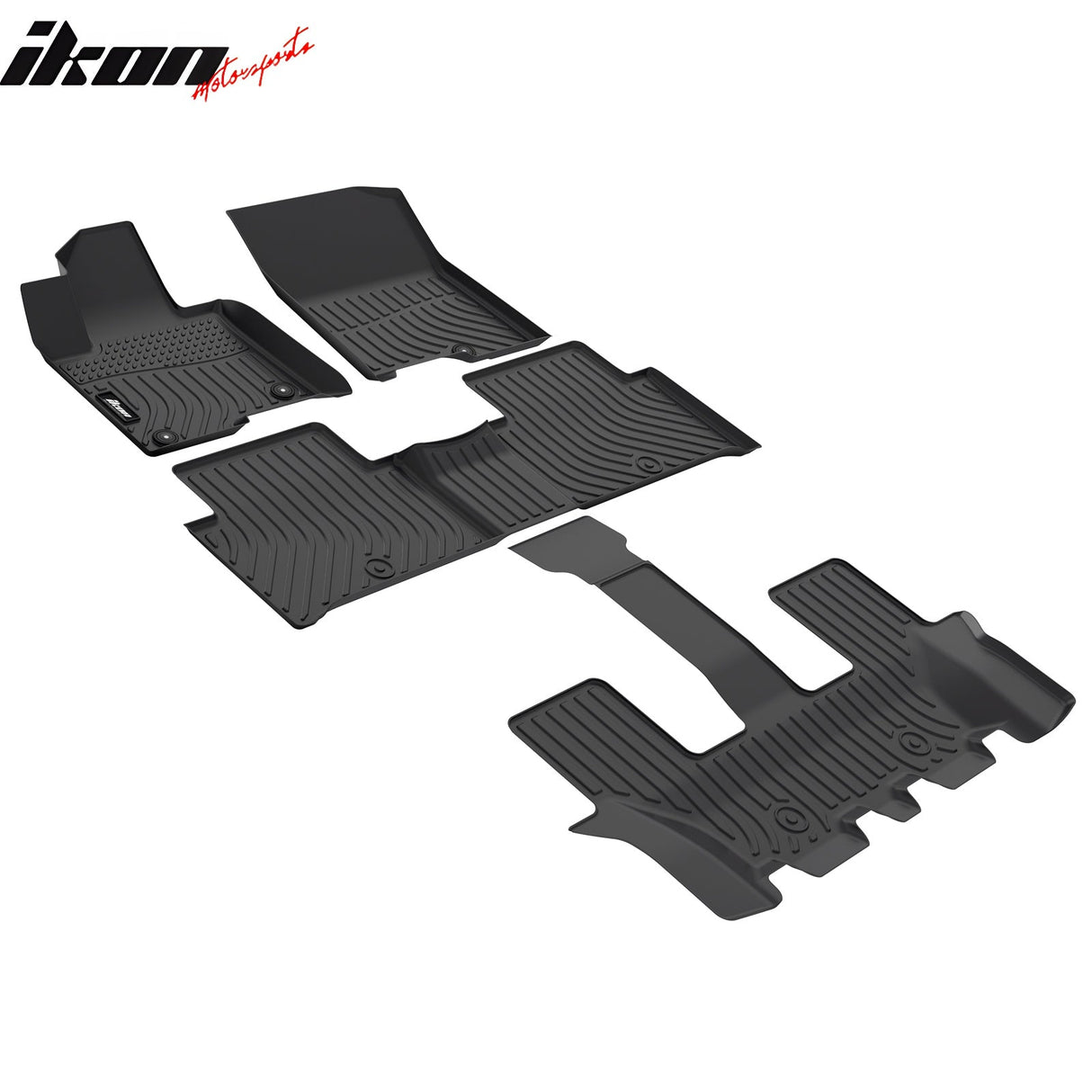 2021-2025 Kia Sorento All Weather TPE Floor Mats 3D Molded Carpets 4PC