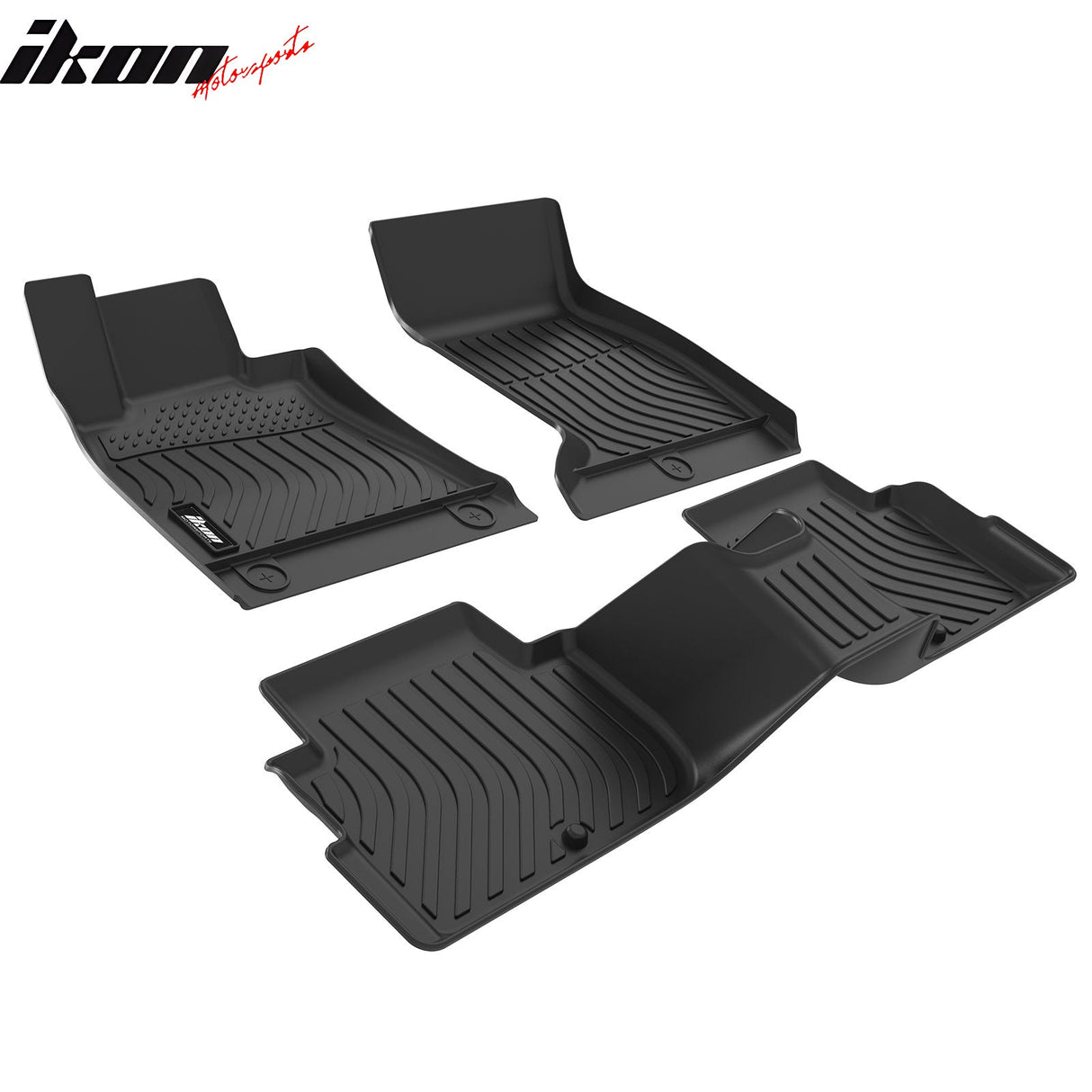 2018-2023 Kia Stinger AWD Floor Mats All Weather TPE 3D Carpets 3PC