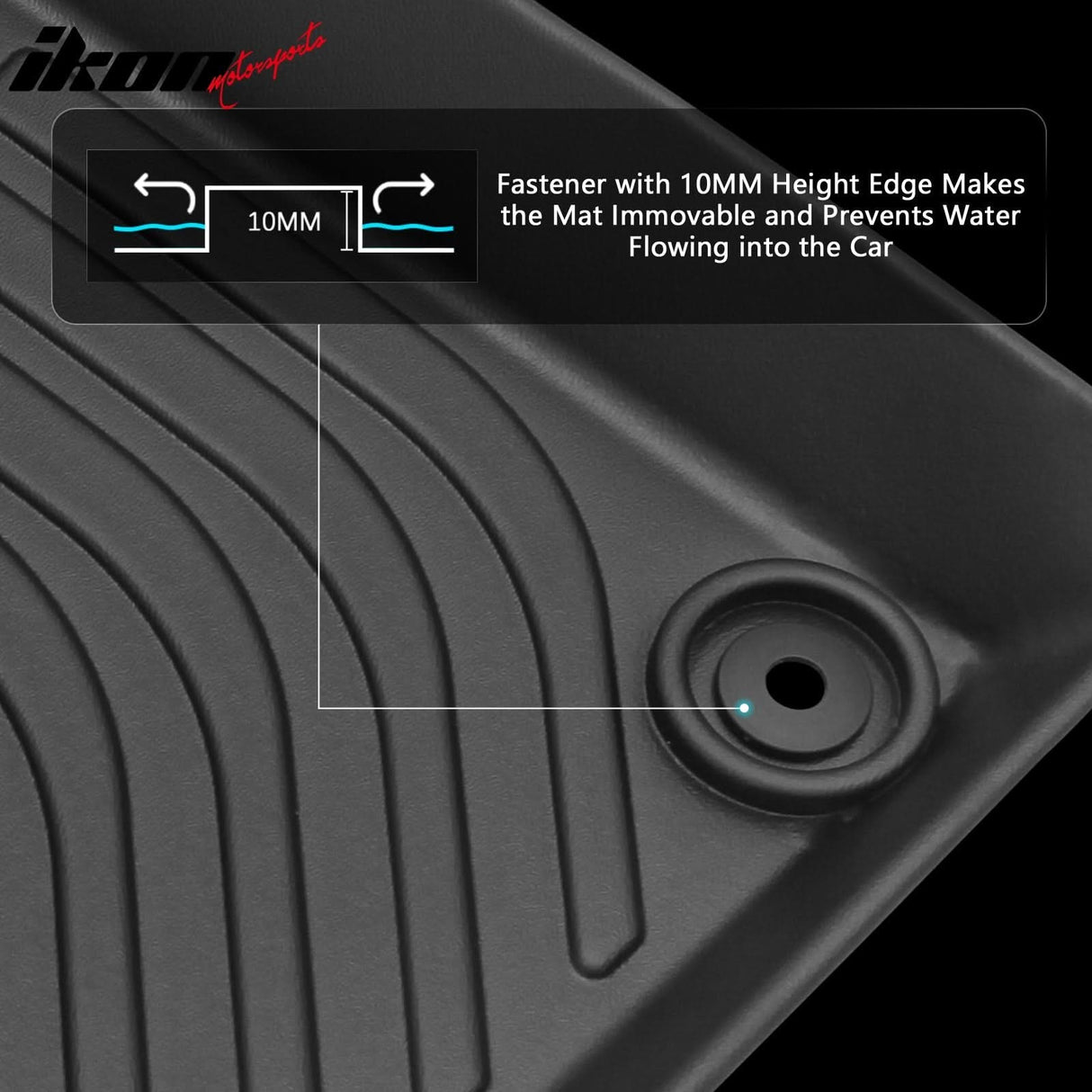 2020-2025 Kia Telluride 7 & 8 Seats Heavy Duty TPE Floor Mats 3D Liner