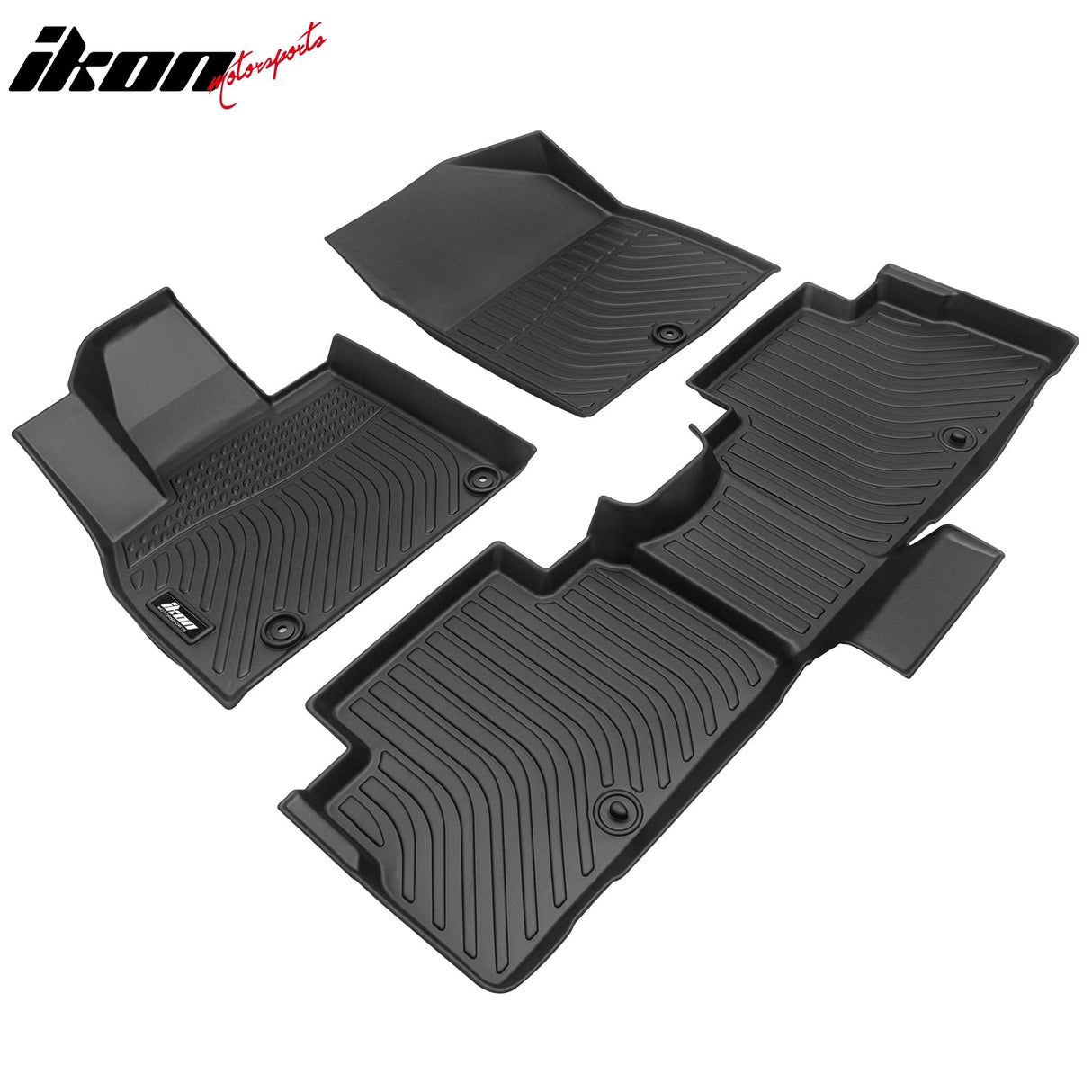 2020-2025 Kia Telluride 7 & 8 Seats Heavy Duty TPE Floor Mats 3D Liner