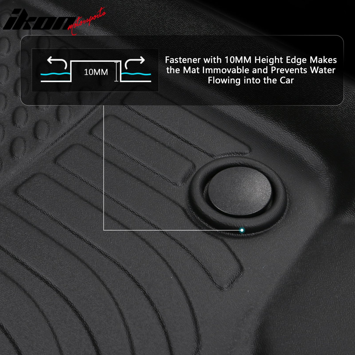 2024-2025 Lincoln Nautilus & MKX 3D Floor Mats Heavy Duty Liners - TPE