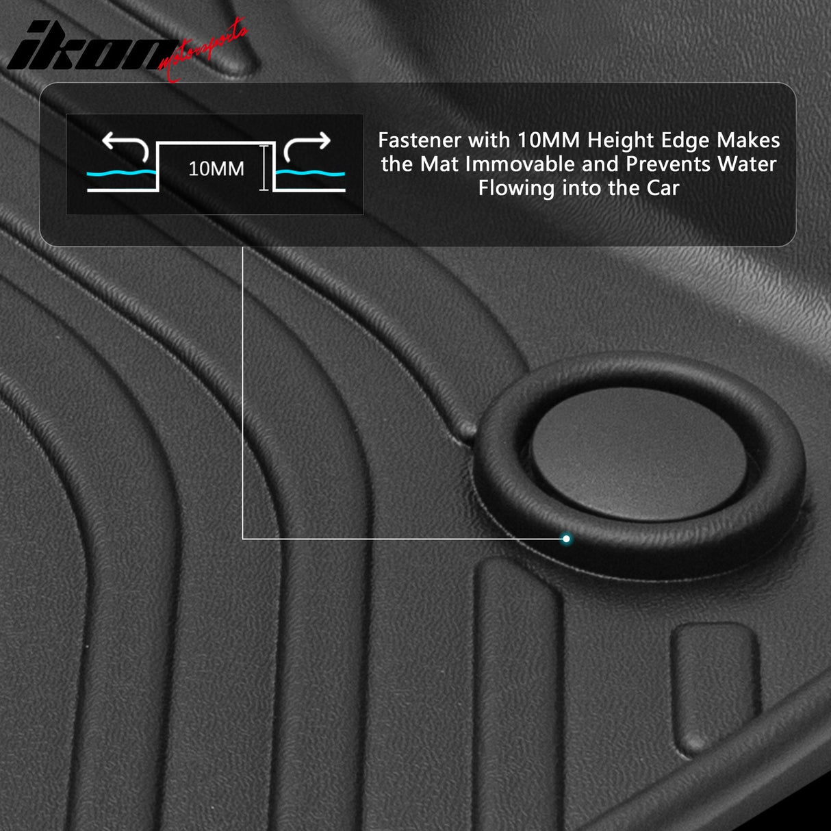 2012-2019 Benz GLE GL GLS ML 3D Floor Mats All Weather Carpets TPE