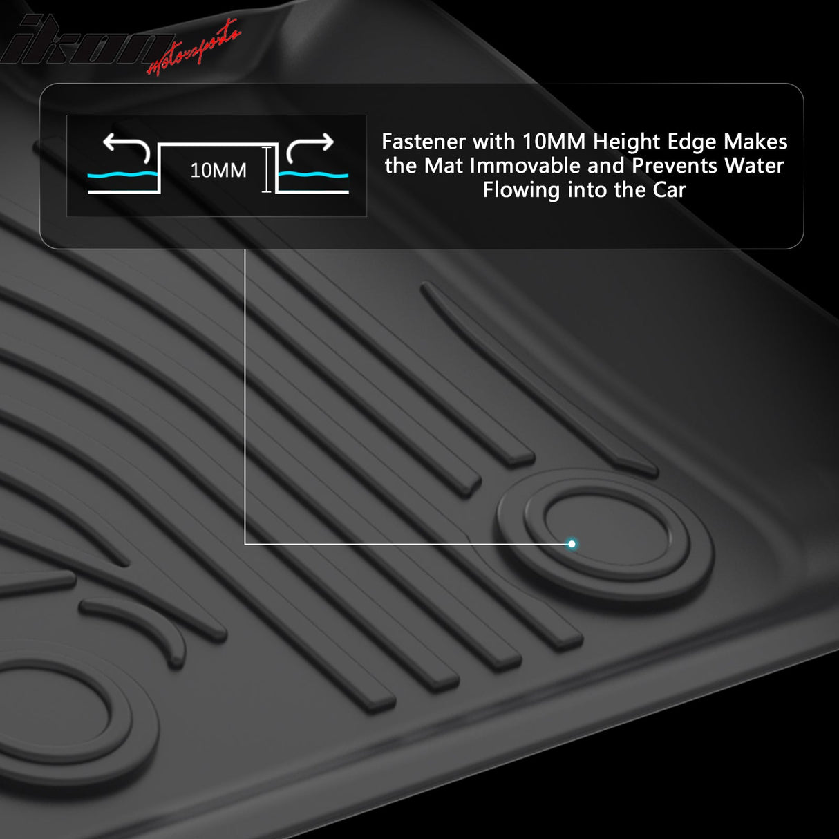2016-2024 Mini Cooper Clubman F54 IKON Style 3D Floor Mats Liners TPE