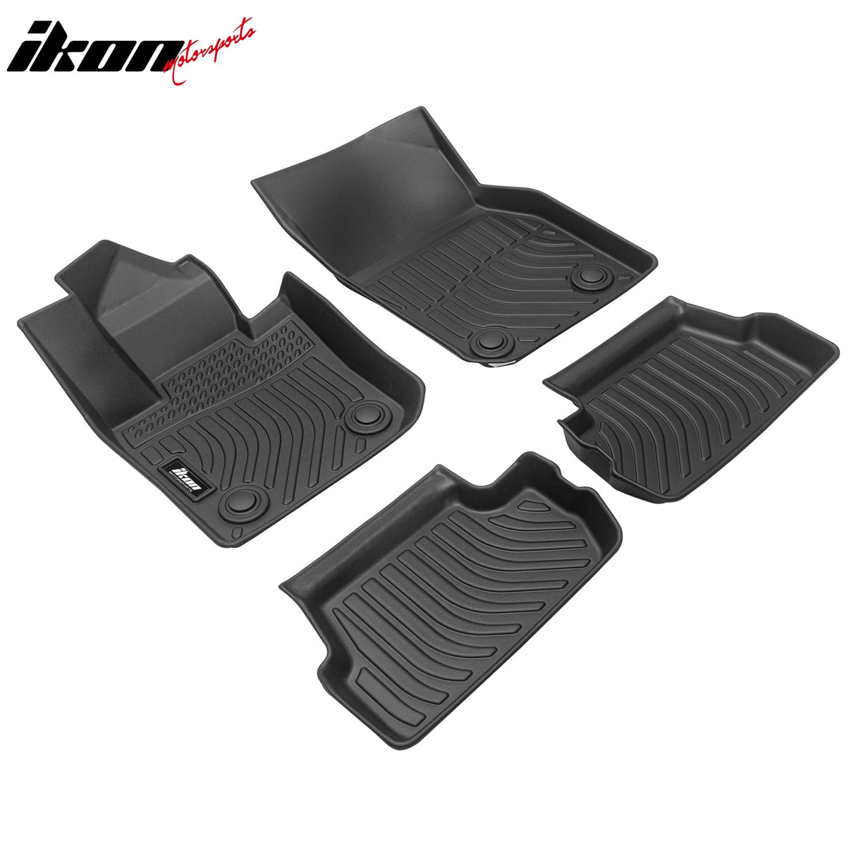 2014-2024 Mini Cooper Hardtop 2DR SE 3D Molded Floor Mats TPE 4PCS