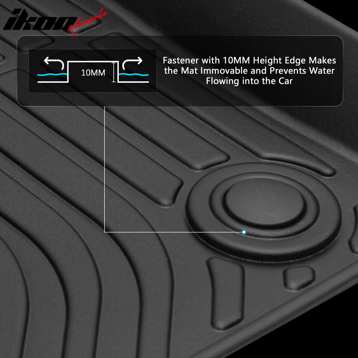 2017-2024 Mini Cooper Countryman 3D Floor Mats All Weather Carpets TPE