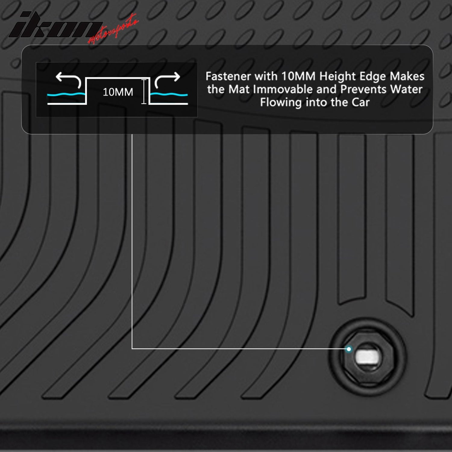 2023-2024 Subaru Solterra/Toyota bZ4X Floor Mats TPE 3D Carpets Liner