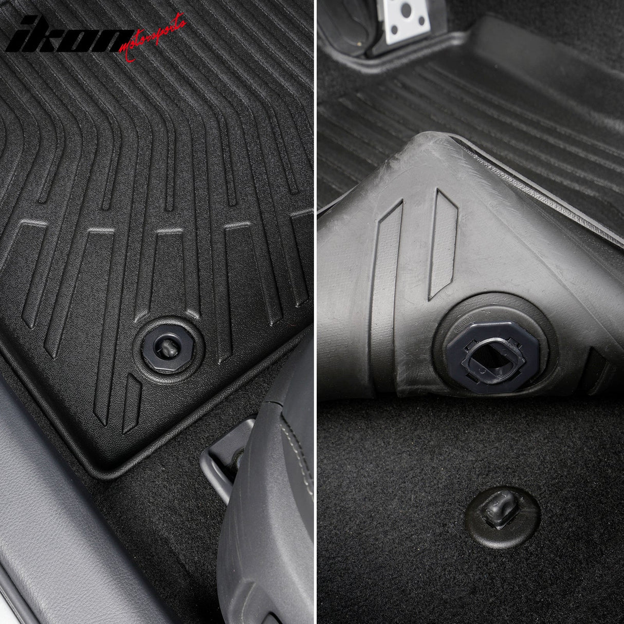2025 Toyota Camry Hybrid 3D Molded Floor Mats All Season Carpets TPE