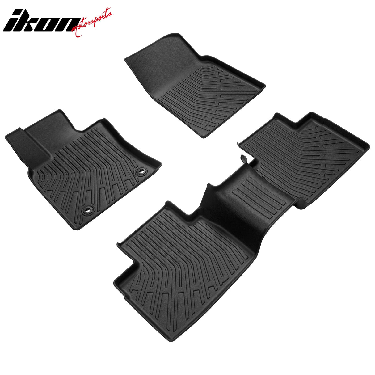 2025 Toyota Camry Hybrid 3D Molded Floor Mats All Season Carpets TPE