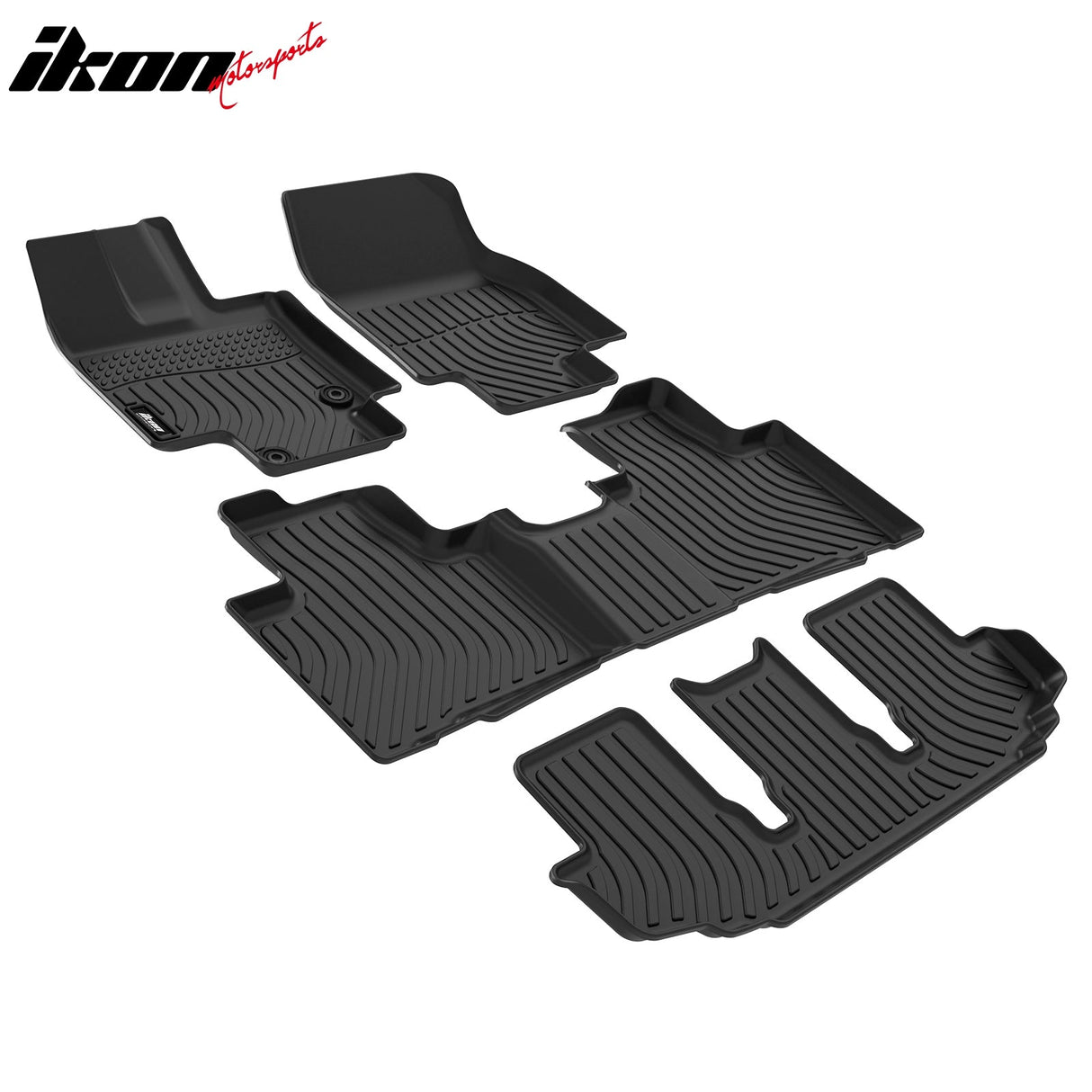 2020-2025 Toyota Highlander 7& 8 Seats Floor Mats 3D Molded Carpets