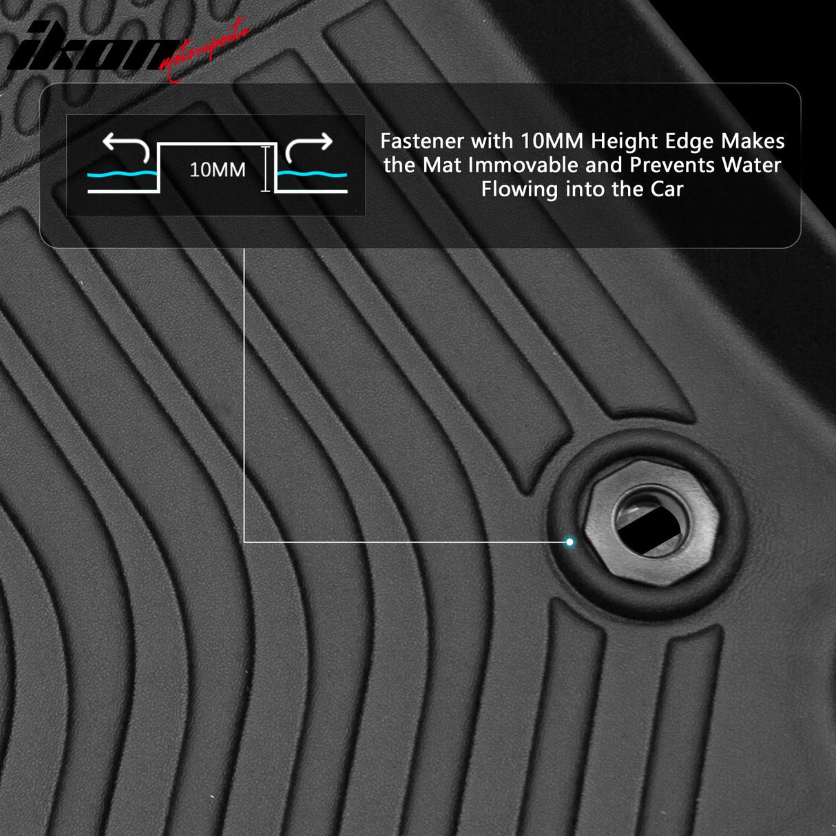 2019-2024 Toyota RAV4 All Weather Season Floor Mats 3D Carpets 3PCS