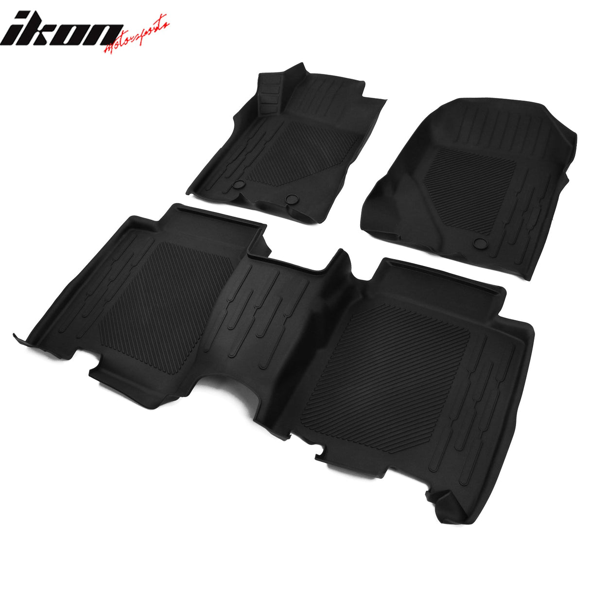 Car Floor Mat for 21-2025 Ford Bronco All Weather 3D Carpet Liner TPE