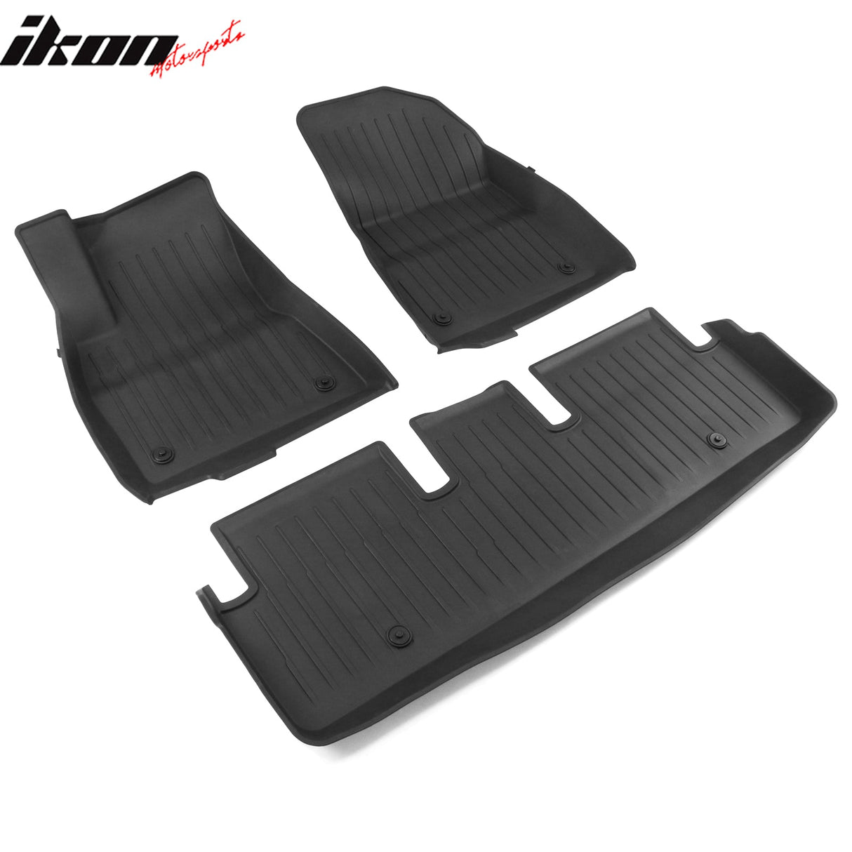 Car Floor Mat for 2017-2023 Tesla Model 3 All Weather 3D Injection TPE