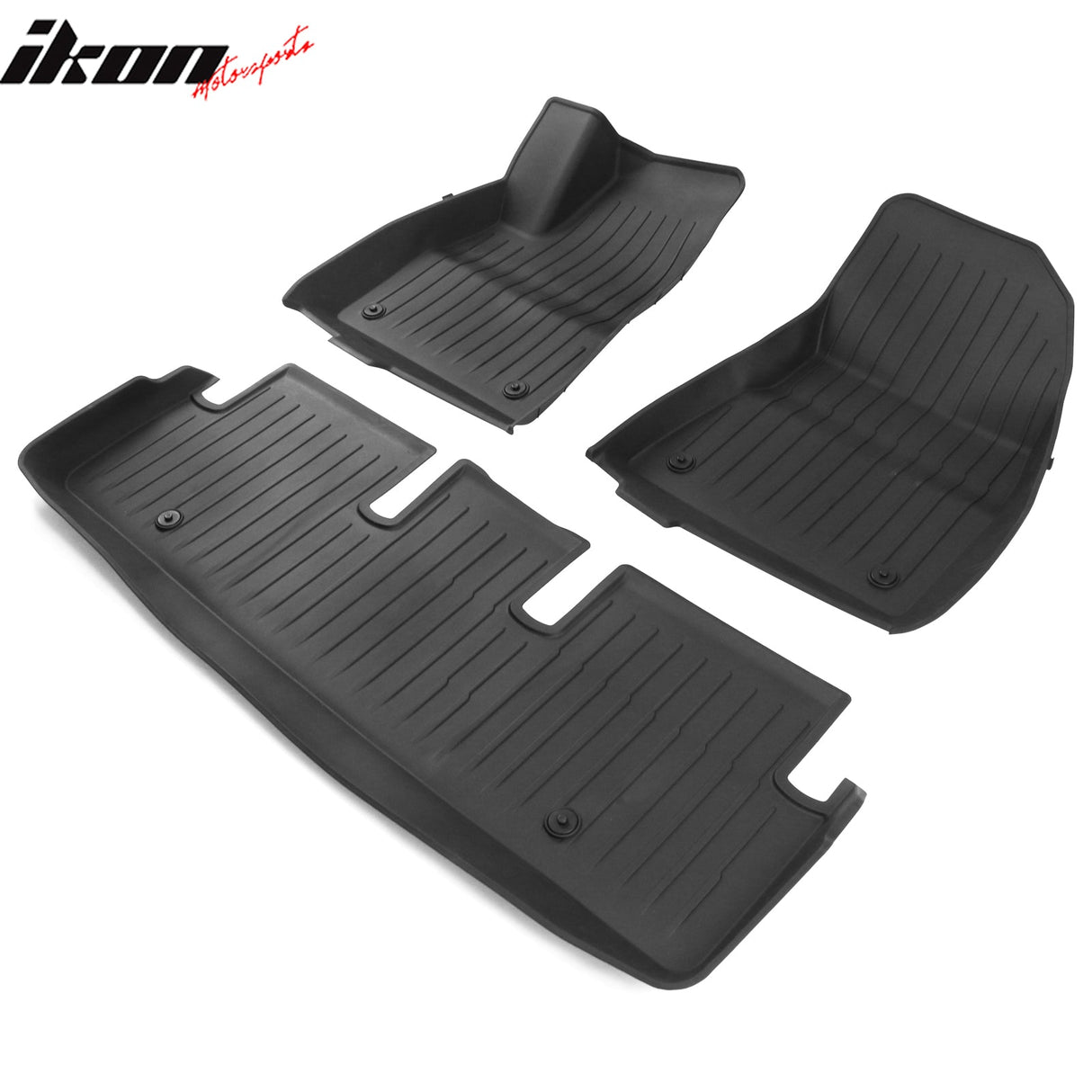 Car Floor Mat for 2017-2023 Tesla Model 3 All Weather 3D Injection TPE
