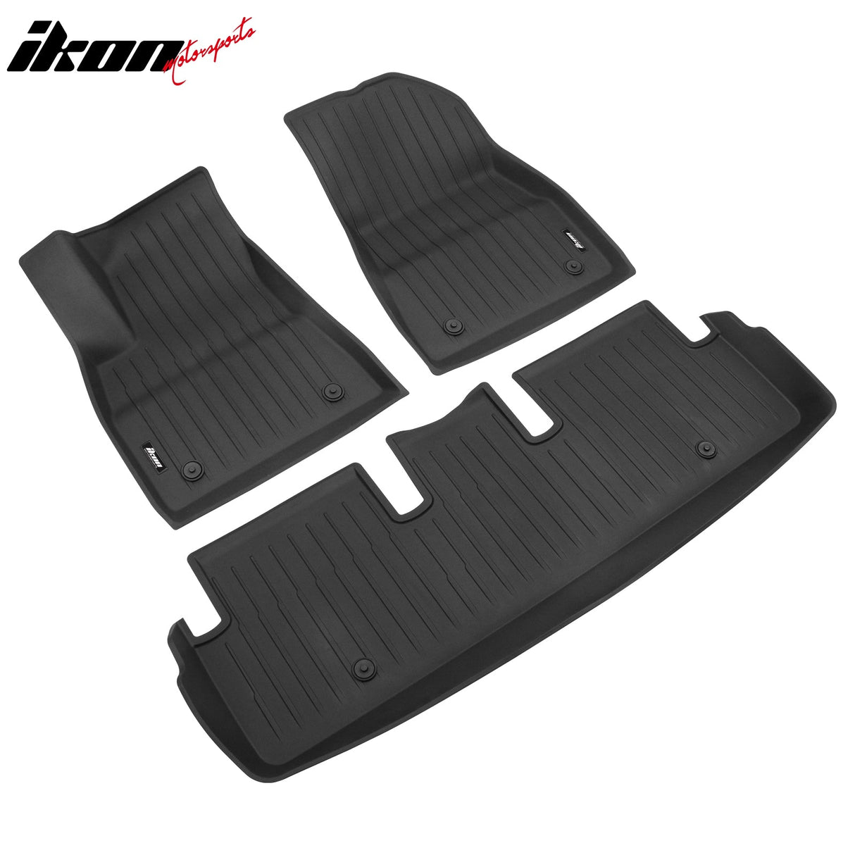 2024-2025 Tesla Model 3 Highland 3D All Weather Floor Mats Liners TPE