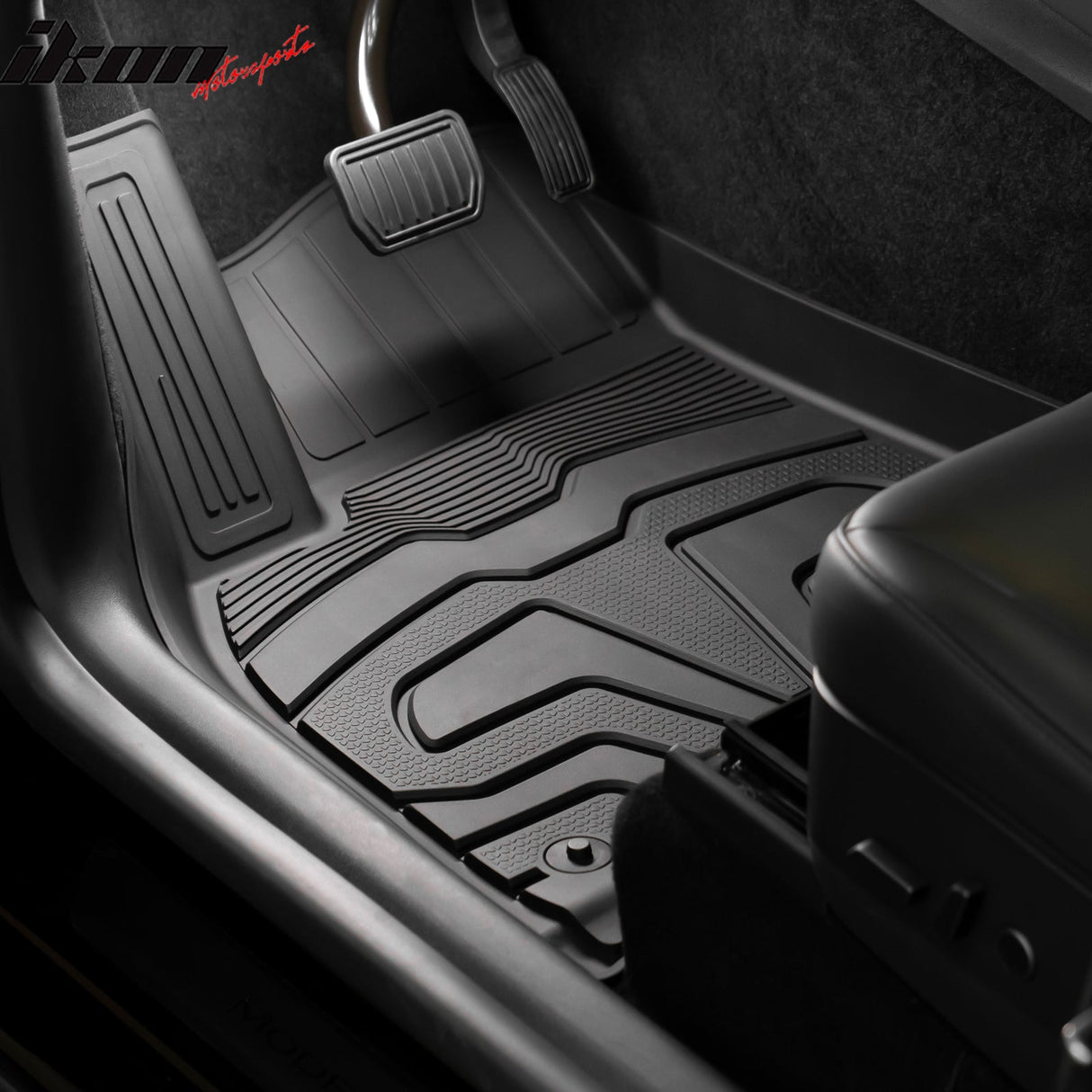 2020-2024 Tesla Model Y Floor Mats 3D TPE All Weather 3PC Set Carpets
