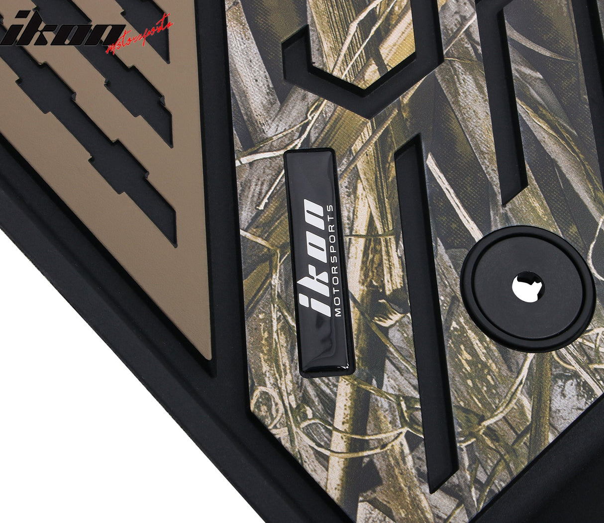 2021-2025 Ford Bronco 4DR Floor Mats TPE Carpets Black w/ Camouflage