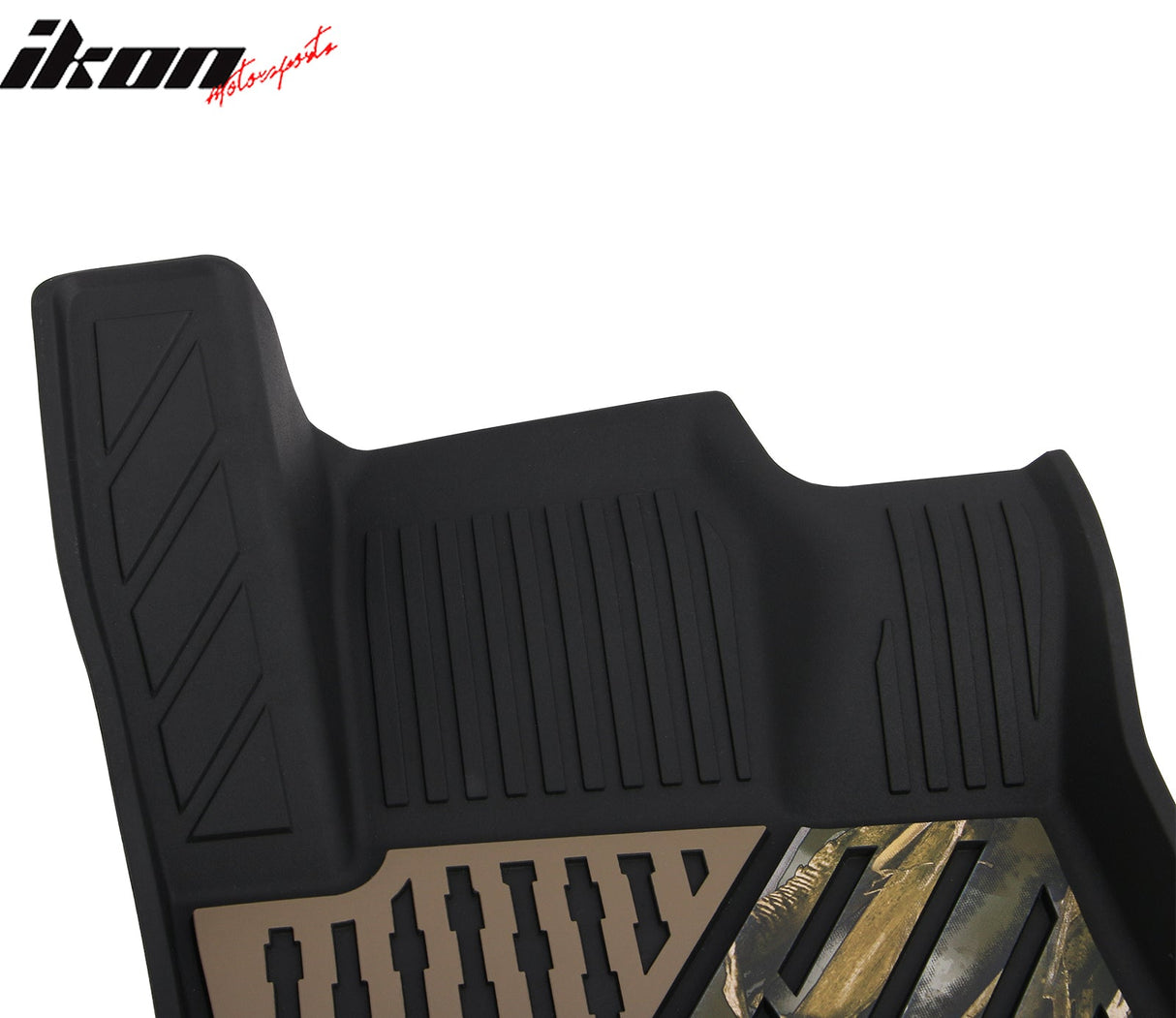 2021-2025 Ford Bronco 4DR Floor Mats TPE Carpets Black w/ Camouflage