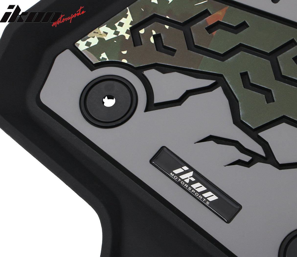 2018-2025 Jeep Wrangler JL Unlimited 4Dr Floor Mats Black Gray TPE