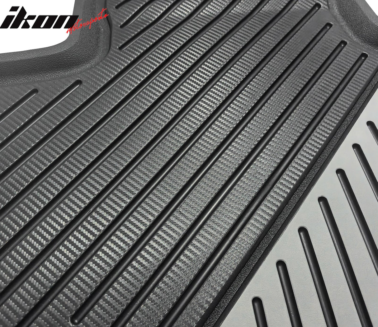 2020-2024 Tesla Model Y 3D Floor Mats Liner Black& Gray TPE Injection