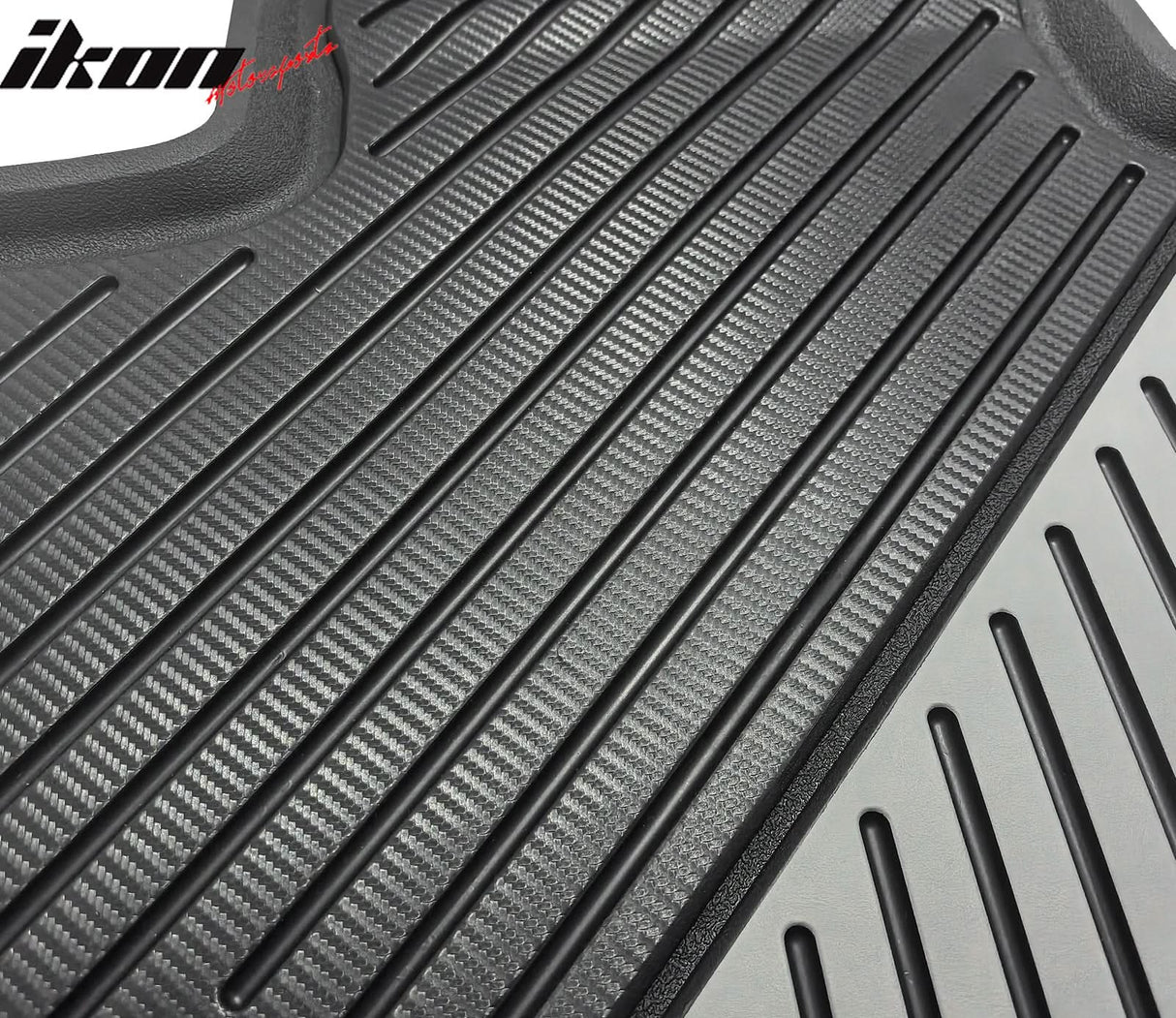 2020-2024 Tesla Model Y 3D Floor Mats Liner Black& Gray TPE Injection