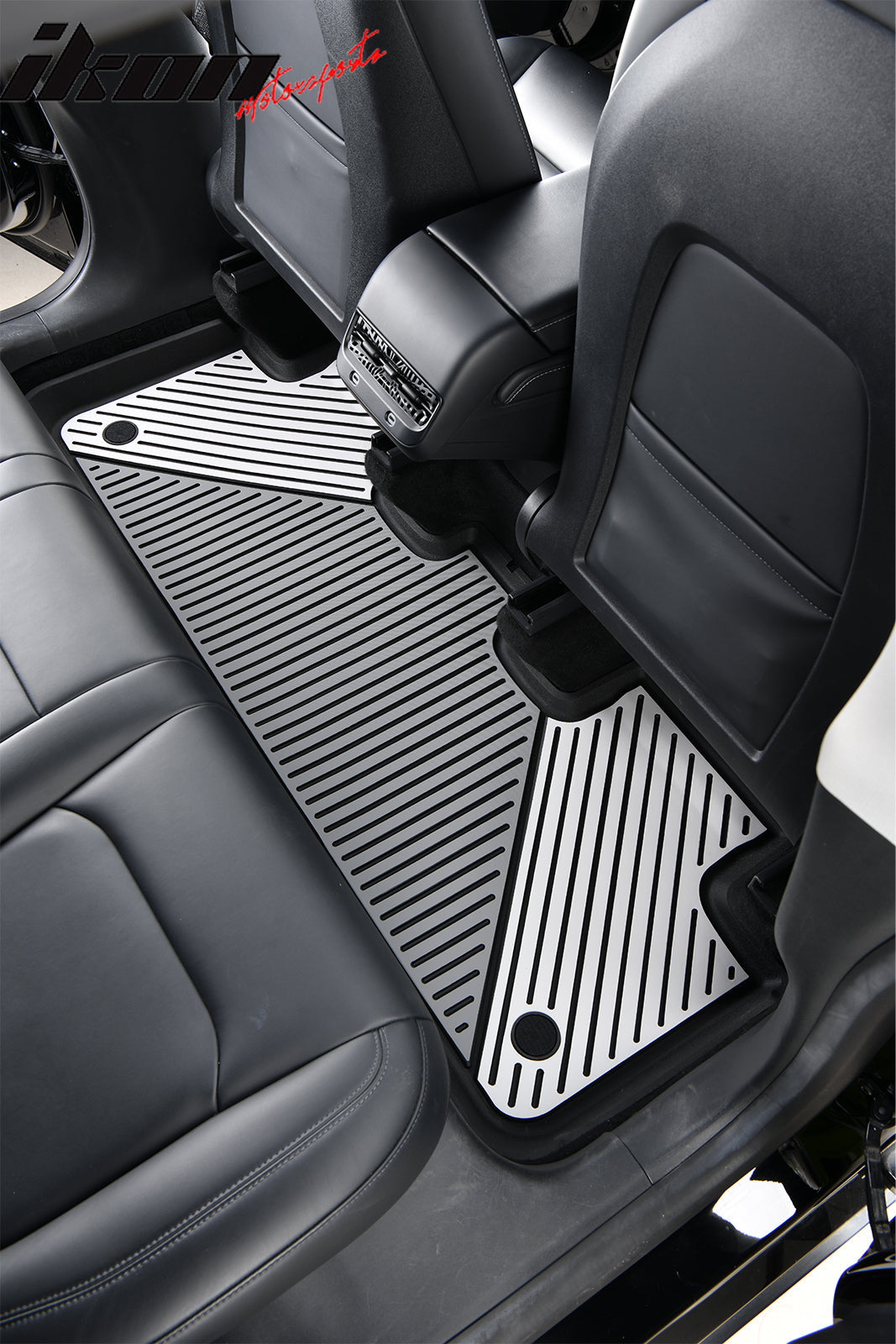 2020-2024 Tesla Model Y 3D Floor Mats Black& Gray& White TPE Injection