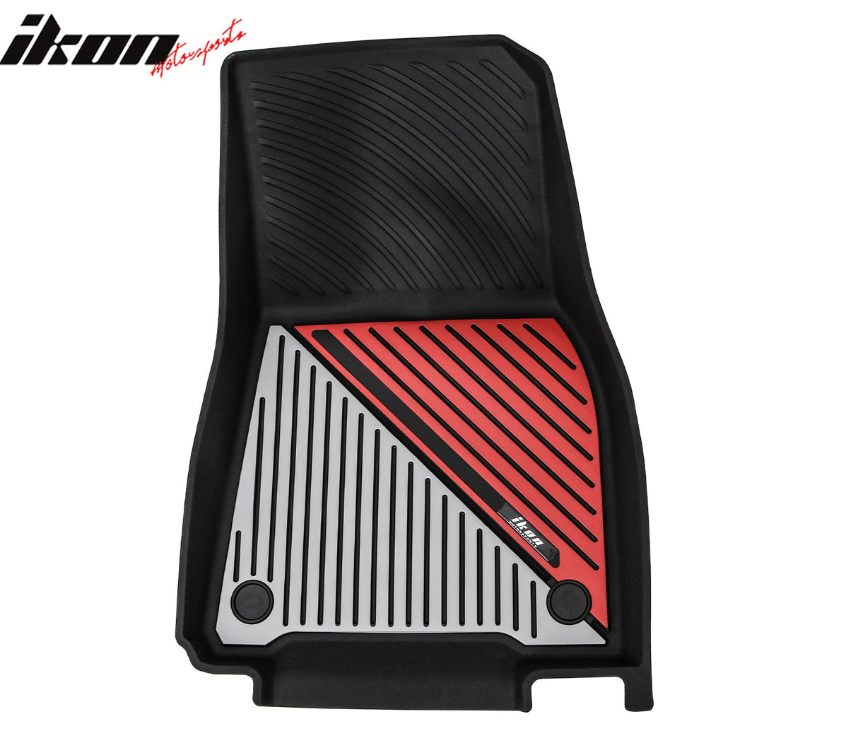 2020-2024 Tesla Model Y 3D Floor Mats Black& Gray& Red TPE Injection