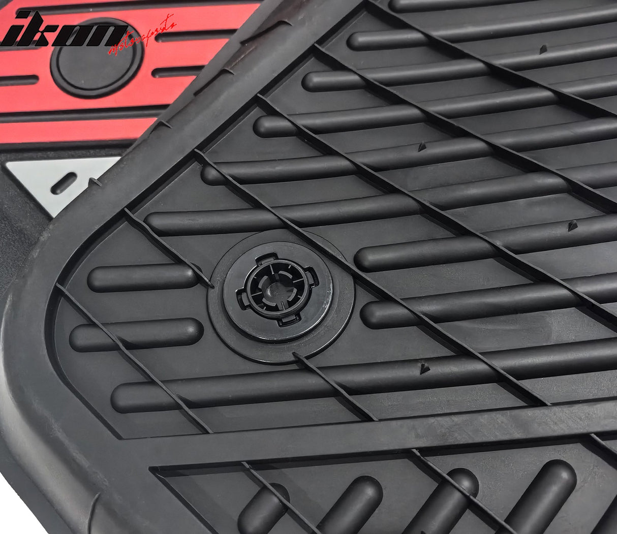 2020-2024 Tesla Model Y 3D Floor Mats Black& Gray& Red TPE Injection