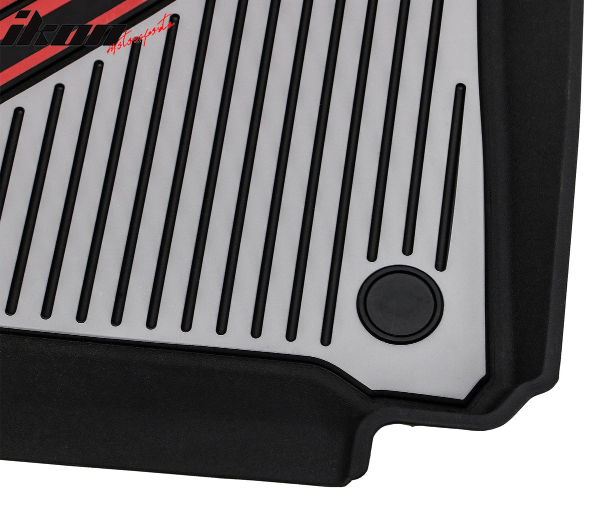 2020-2024 Tesla Model Y 3D Floor Mats Black& Gray& Red TPE Injection