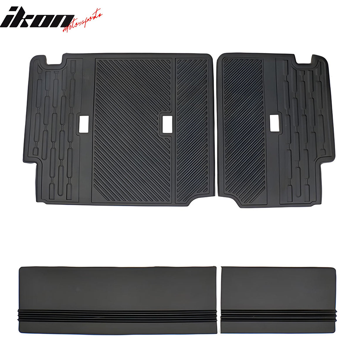 2021-2025 Ford Bronco 4Dr Black TPE Rear Seat Protector Backrest Cover