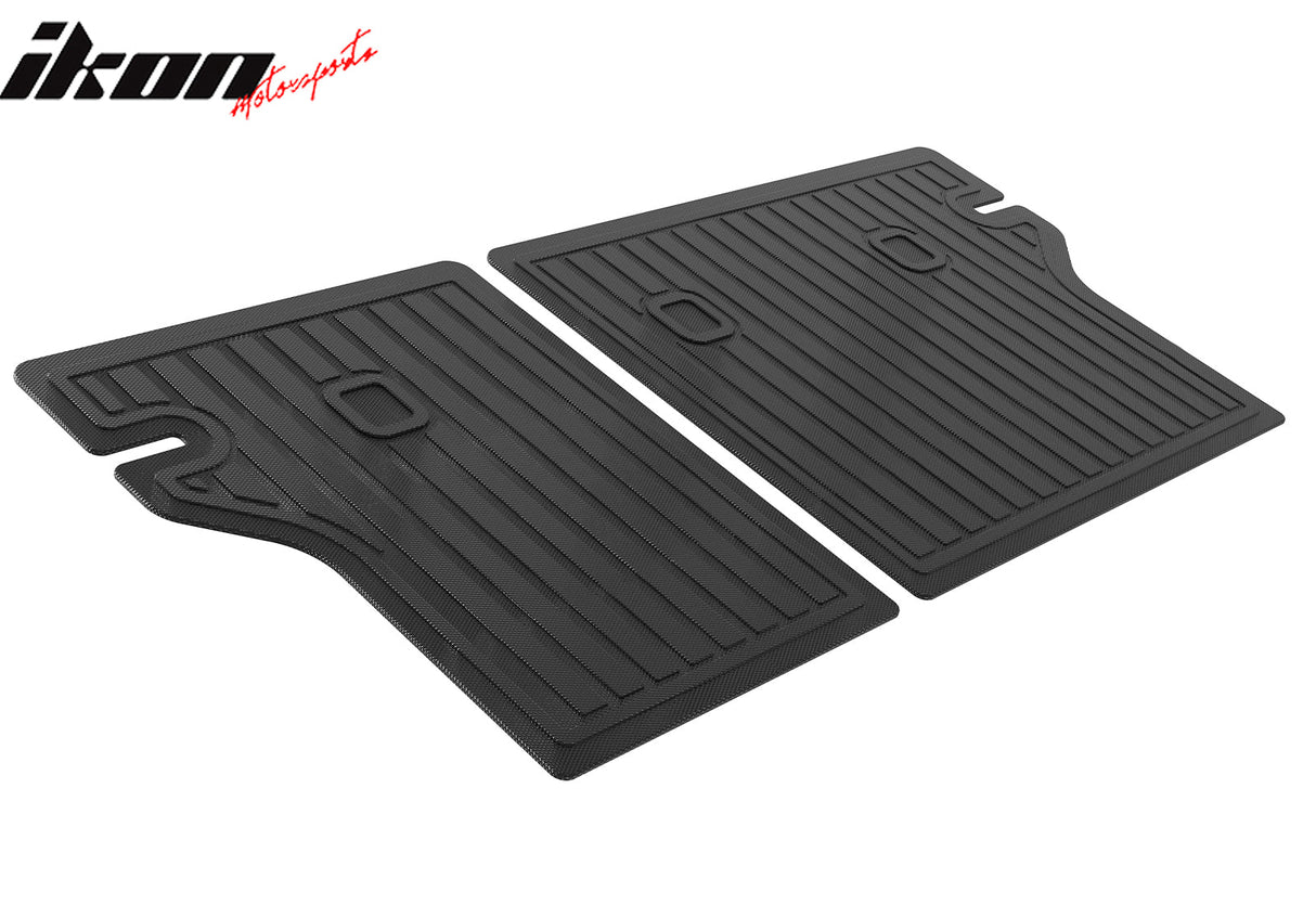 2022-2025 Toyota Corolla Cross AWD Rear Back Seat Backrest Mats TPE