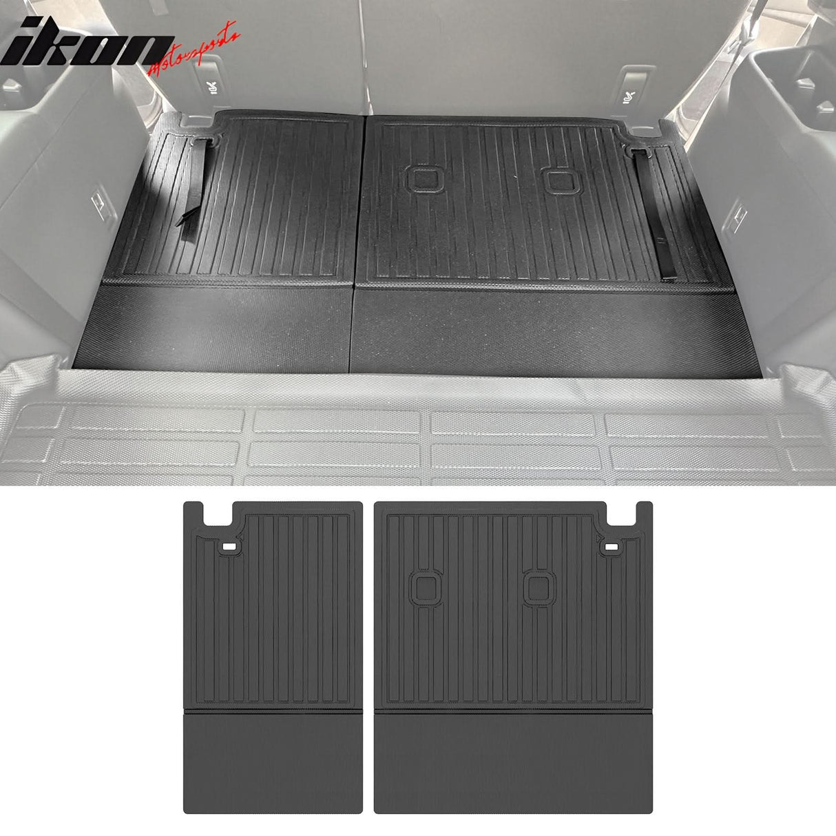 2019-2024 Toyota RAV4 All Models 2PCS Backrest Mats Liner Black TPE