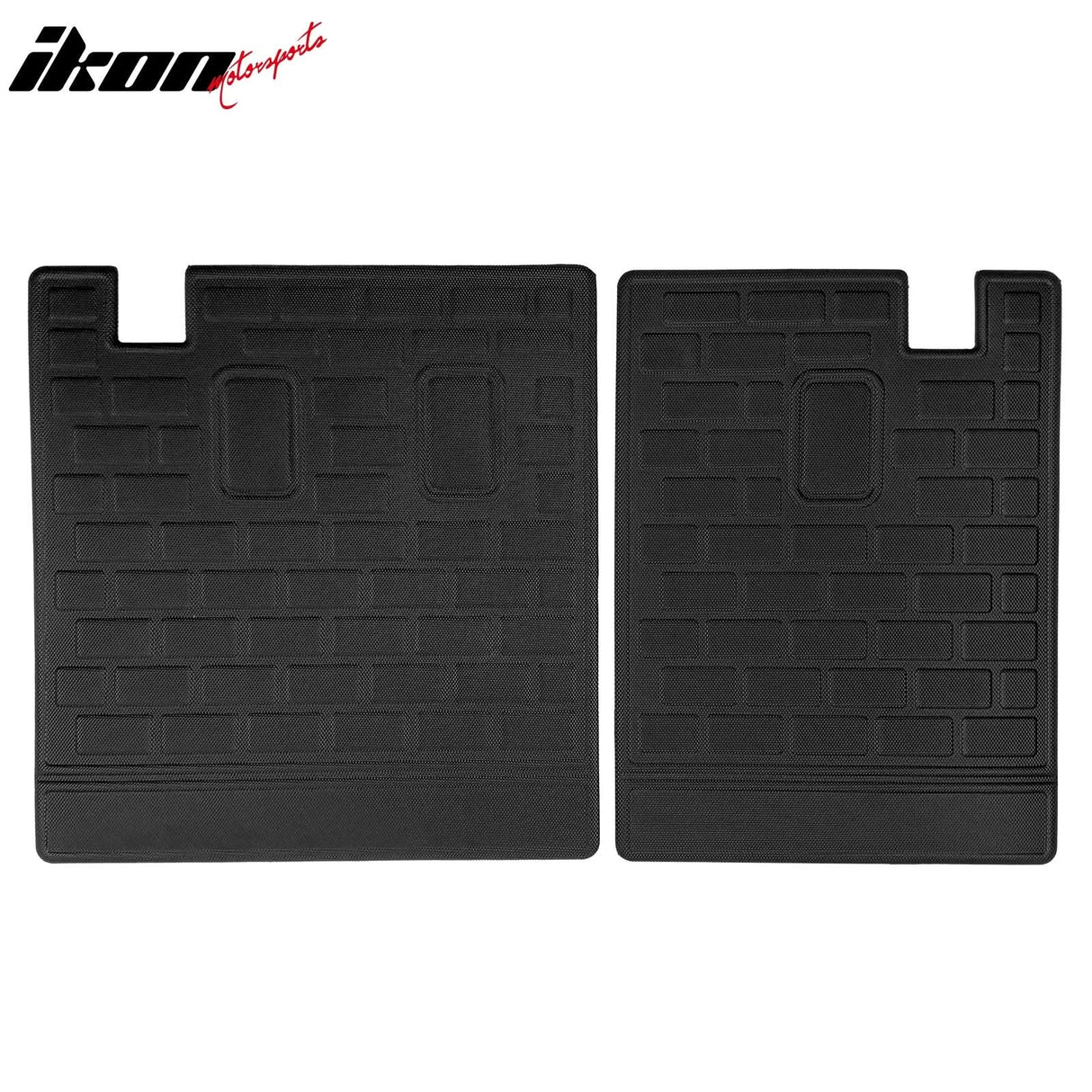 2016-2024 Honda Pilot 2PCS All Weather Backrest Mats Cover Black XPE