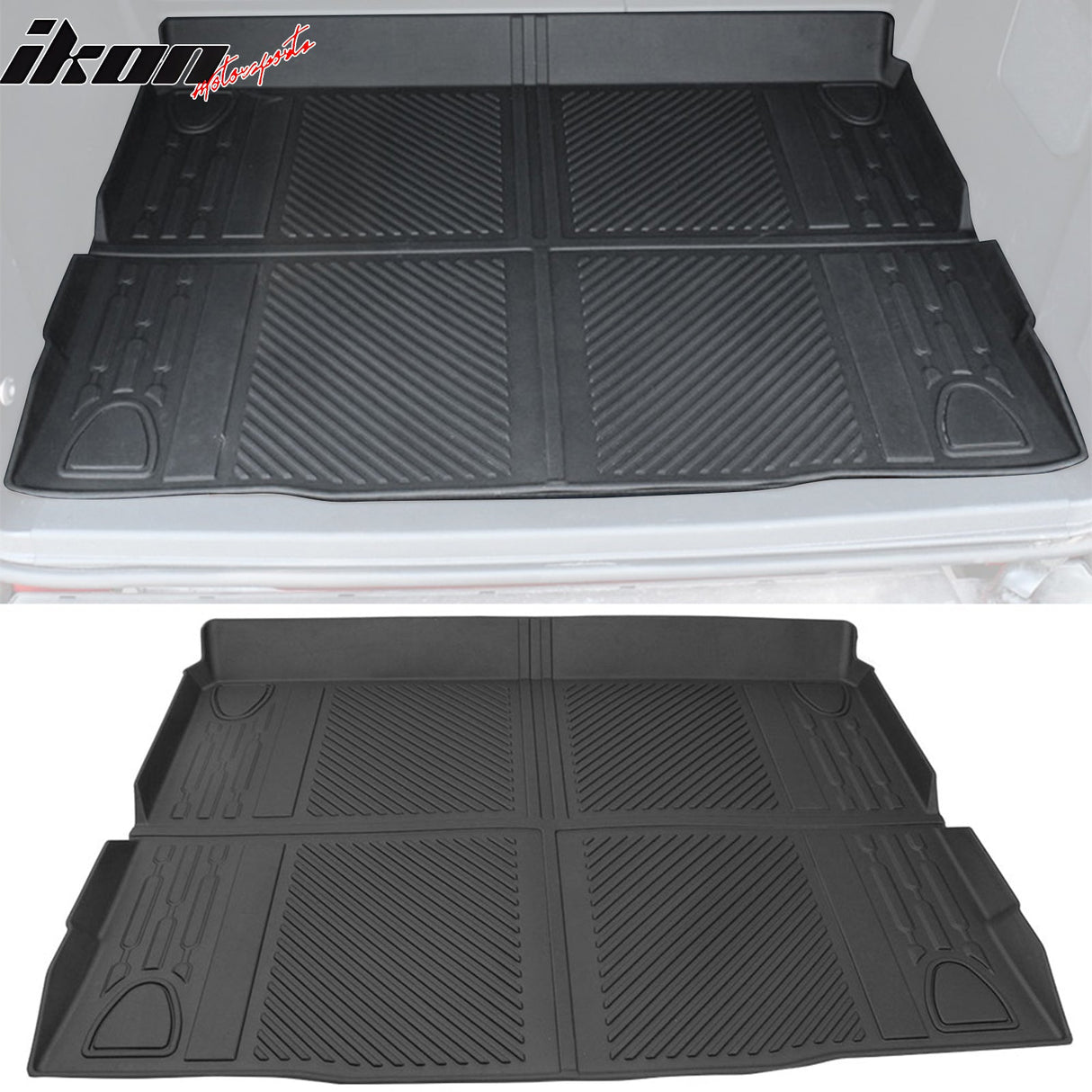 2021-2025 Ford Bronco All Weather Trunk Mat Cargo Liner Black TPE