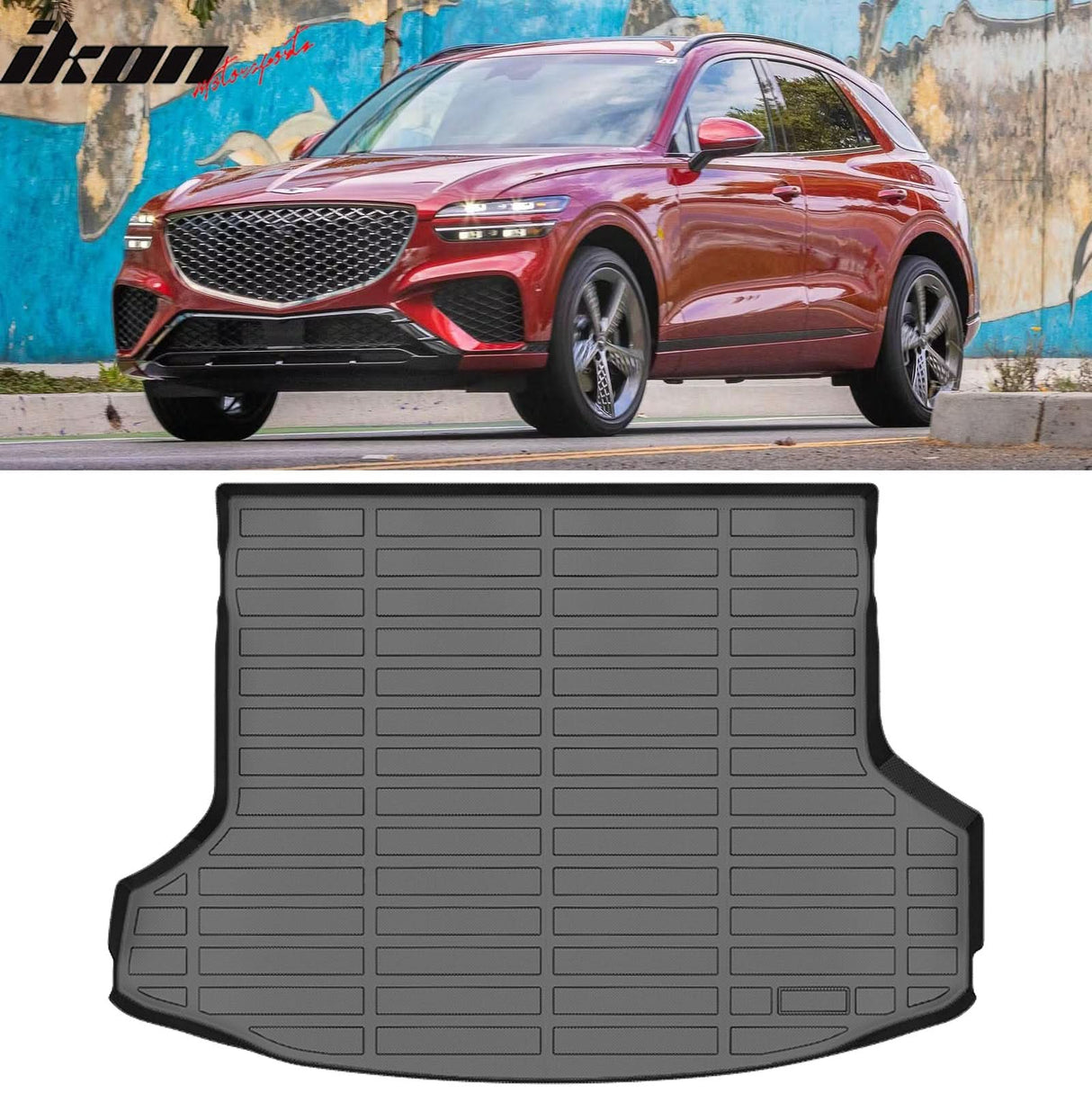 2022-2024 Genesis GV70Â All Weather 3D Rear Trunk Mat Cargo Liner TPE
