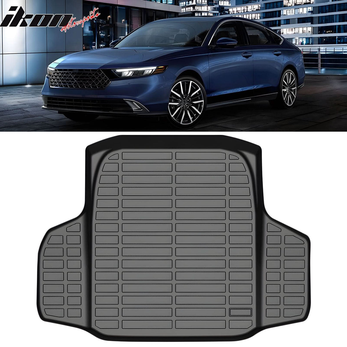 2018-2025 Honda Accord All Weather 3D Rear Trunk Mat Cargo Liner TPE