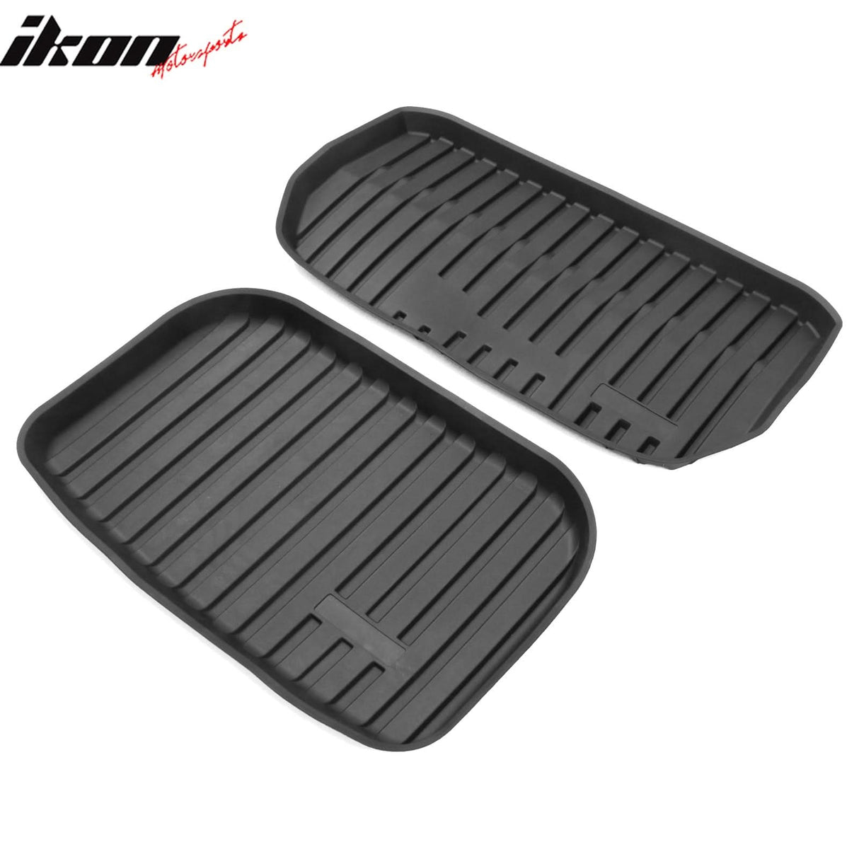 2020-2024 Tesla Model Y Black Trunk Mats Cargo Liner Injection TPE