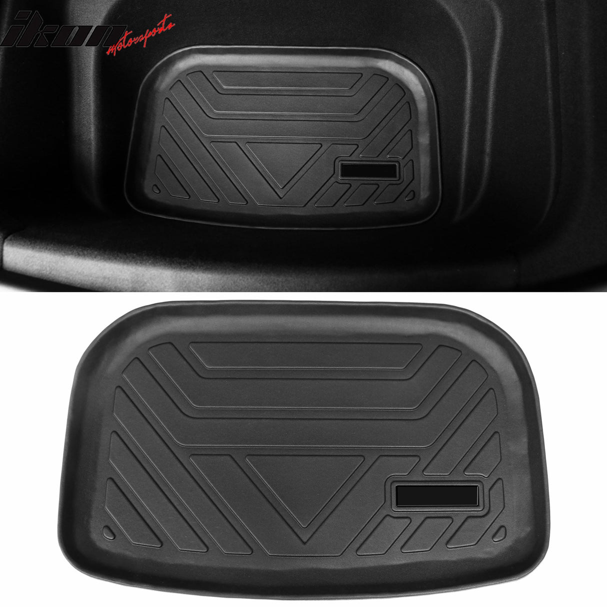 2020-2024 Tesla Model Y Black Trunk Mats Cargo Liner Injection TPE