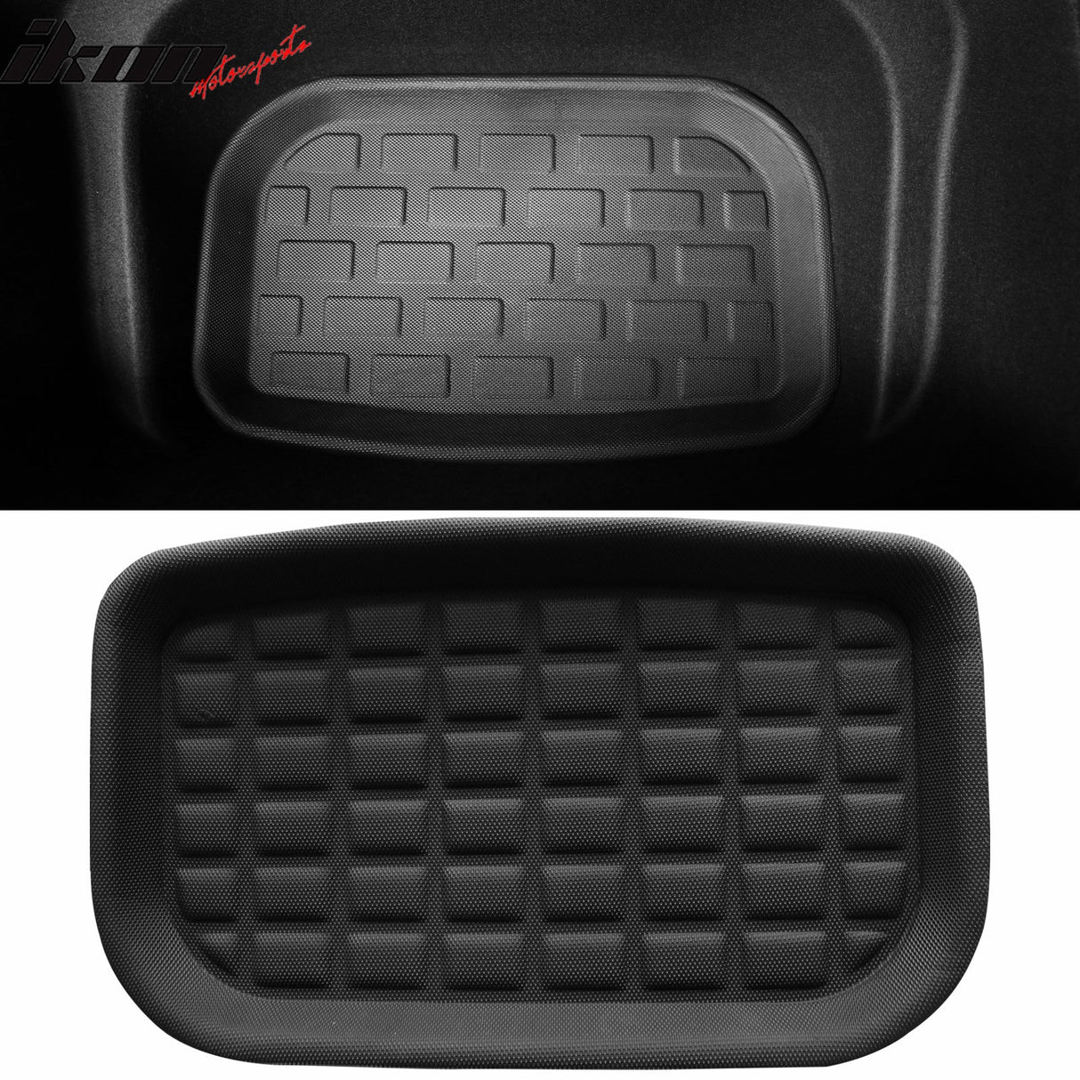 2020-2024 Tesla Model Y Black 3D Molded Trunk Mats Cargo Liner TPE
